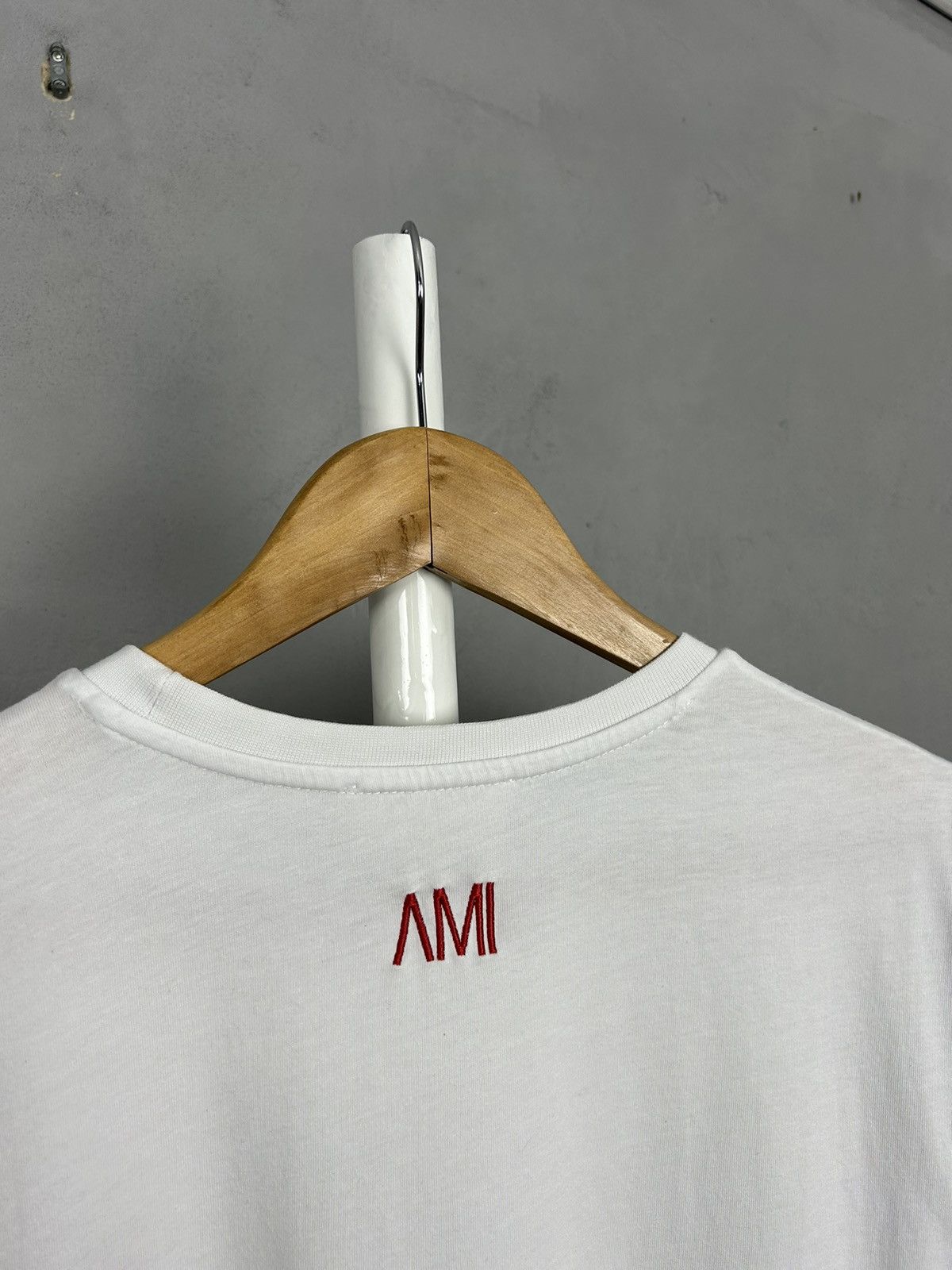 AMI AMI Paris White T-Shirt Logo Size S Size US S / EU 44-46 / 1 - 6 Thumbnail