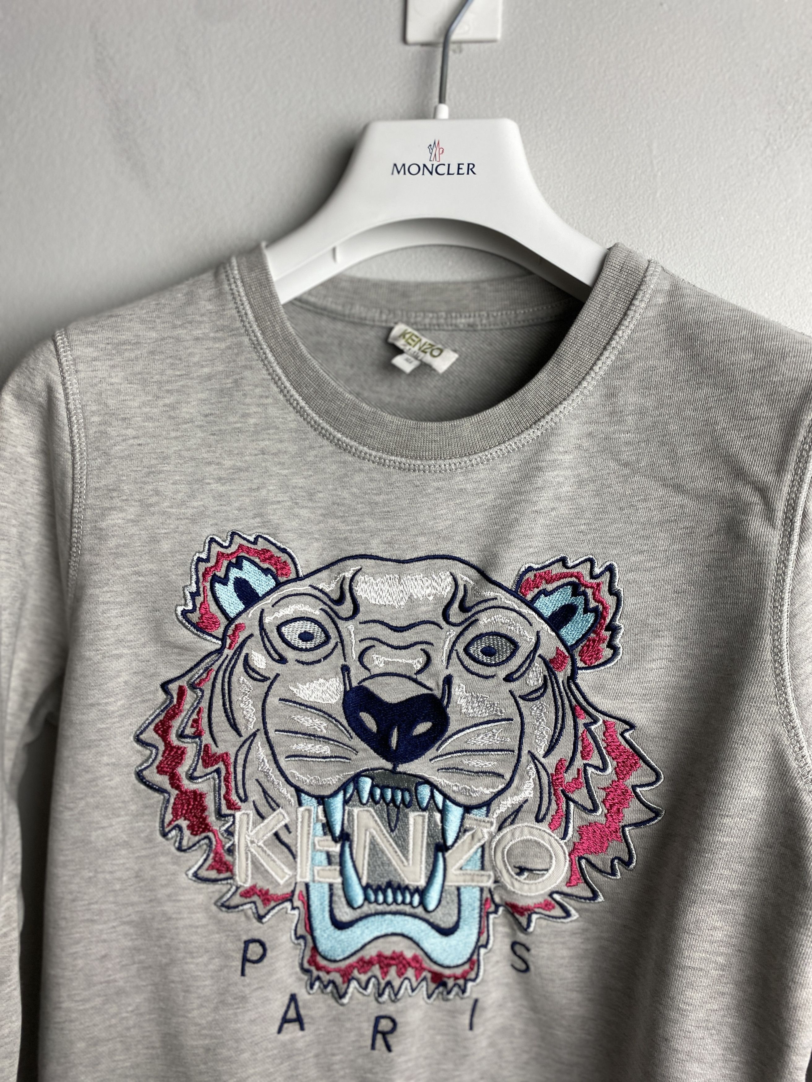 Kenzo Kenzo big logo tiger embroidery sweatshirt crewneck Size XS / US 0-2 / IT 36-38 - 2 Thumbnail