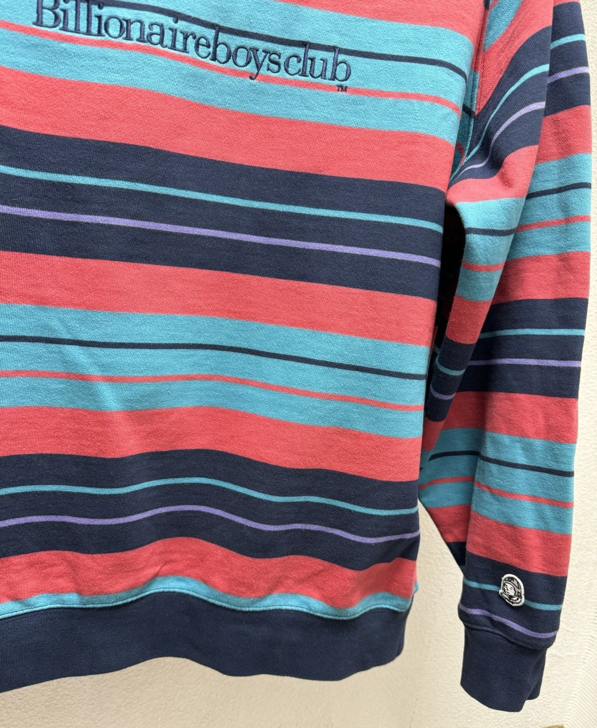 Billionaire Boys Club Billionaire boys club bbc sweatahirt Xl striped vintage Size US XL / EU 56 / 4 - 5 Thumbnail