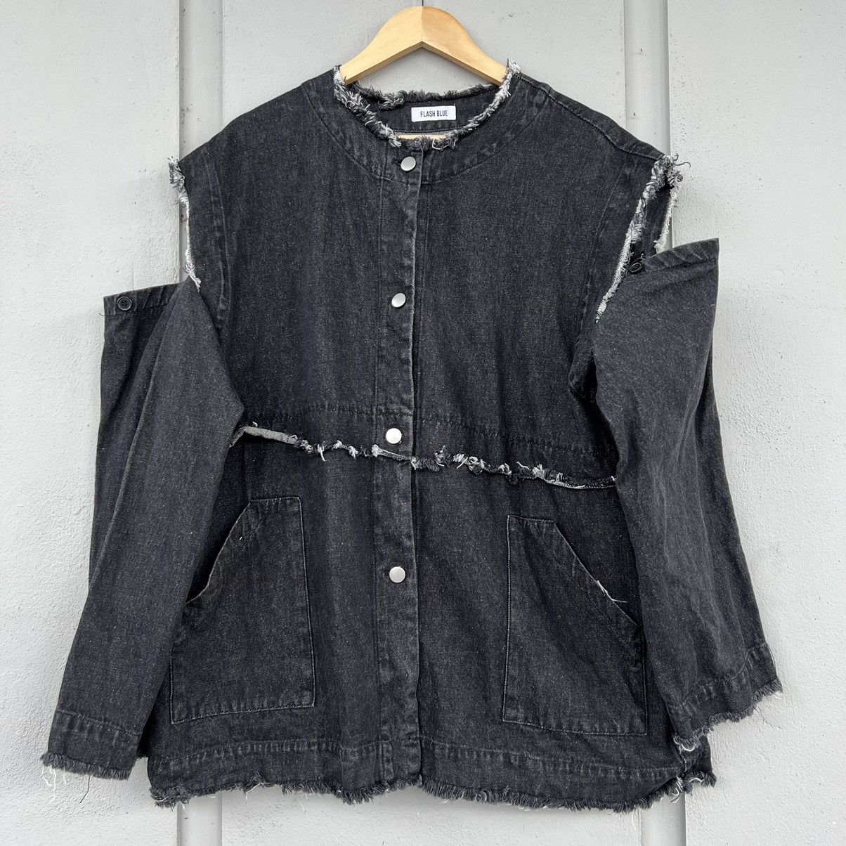 Japanese Brand × Other 2Way Denim Jacket Size M / US 6-8 / IT 42-44 - 1 Thumbnail