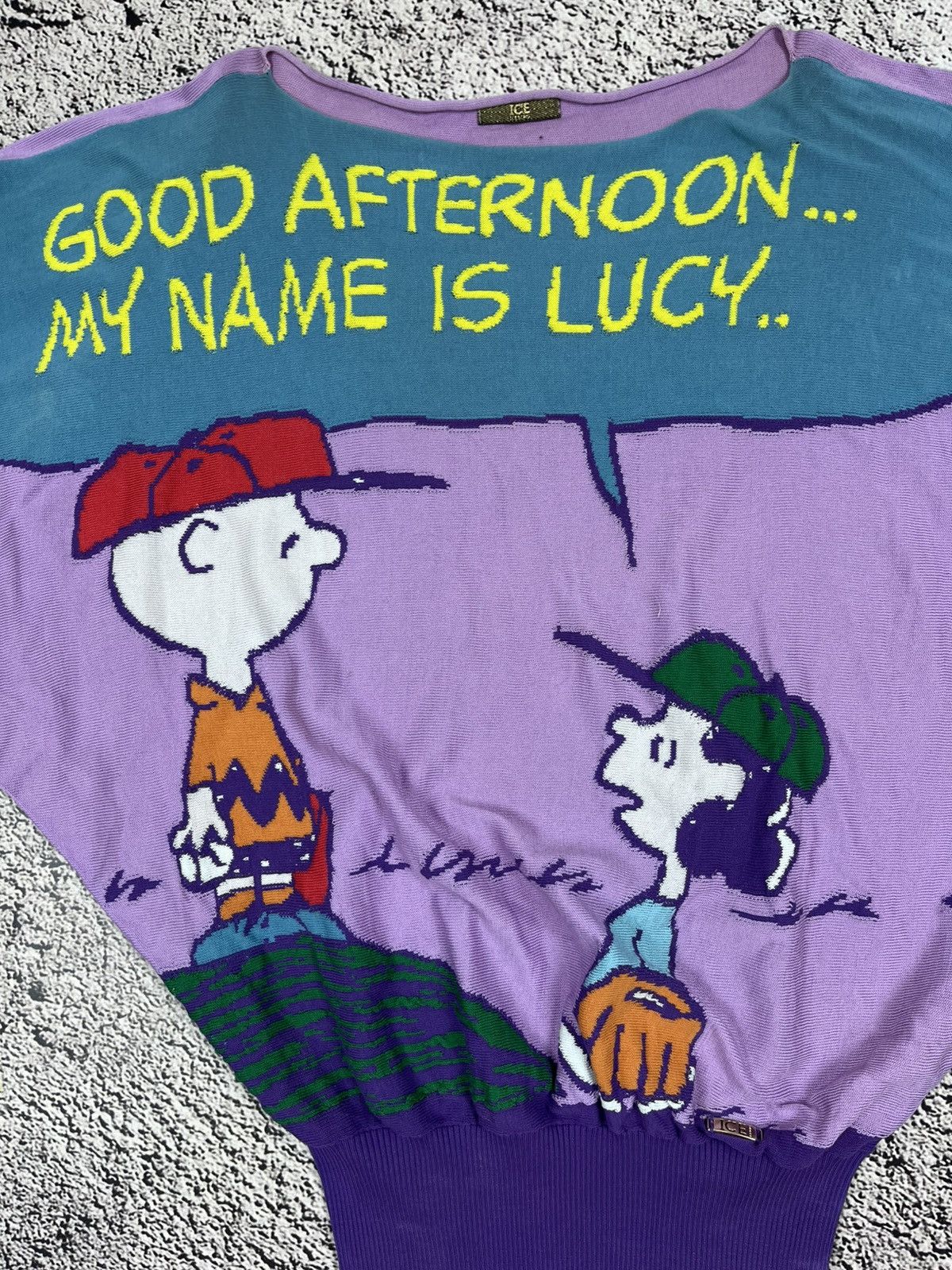 Iceberg Vintage Iceberg Peanuts Charlie Brown Lucy Longsleeve M Size M / US 6-8 / IT 42-44 - 5 Thumbnail