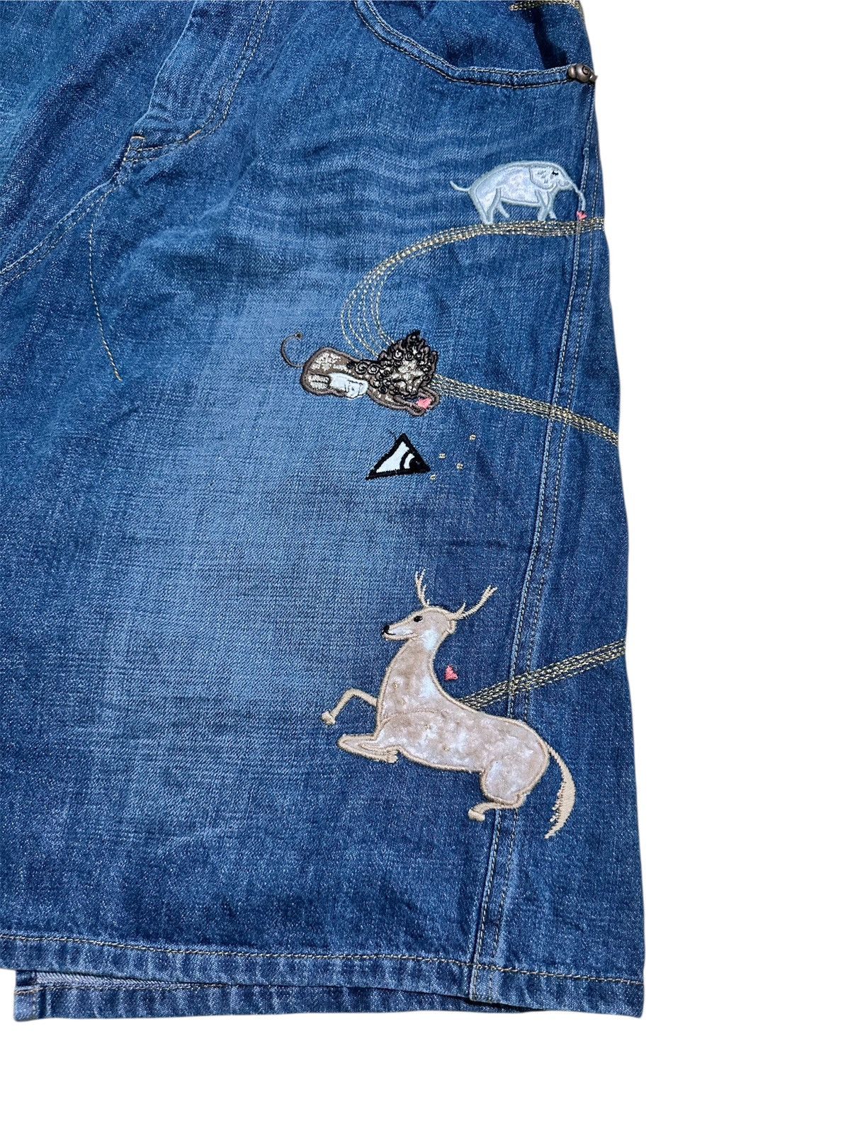 Tsumori Chisato Tsumori Chisato By Issey Miyake Denim Skirt Size 29" - 5 Thumbnail