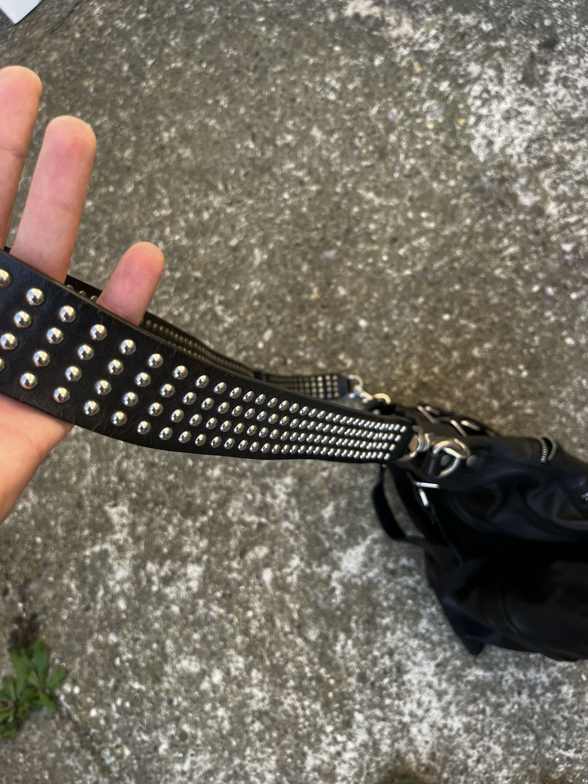 Dolce & Gabbana AW2003 Dolce Gabbana Vintage Bag Chains & Studded Strap Size ONE SIZE - 14 Thumbnail
