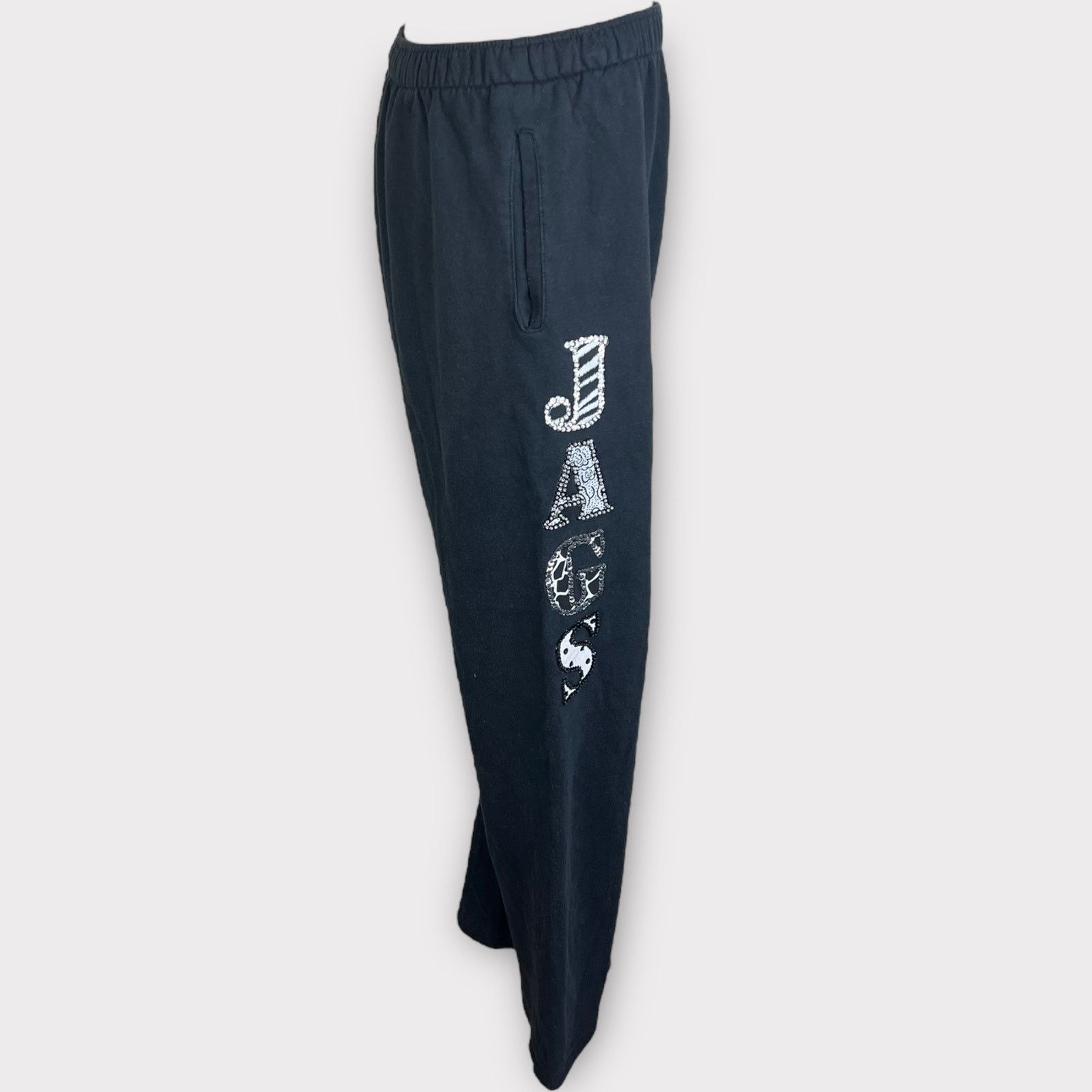Vintage Cheer Athletics | Vintage Rare JAGS Patchwork Sweatpants Size 27" / US 4 / IT 40 - 9 Thumbnail