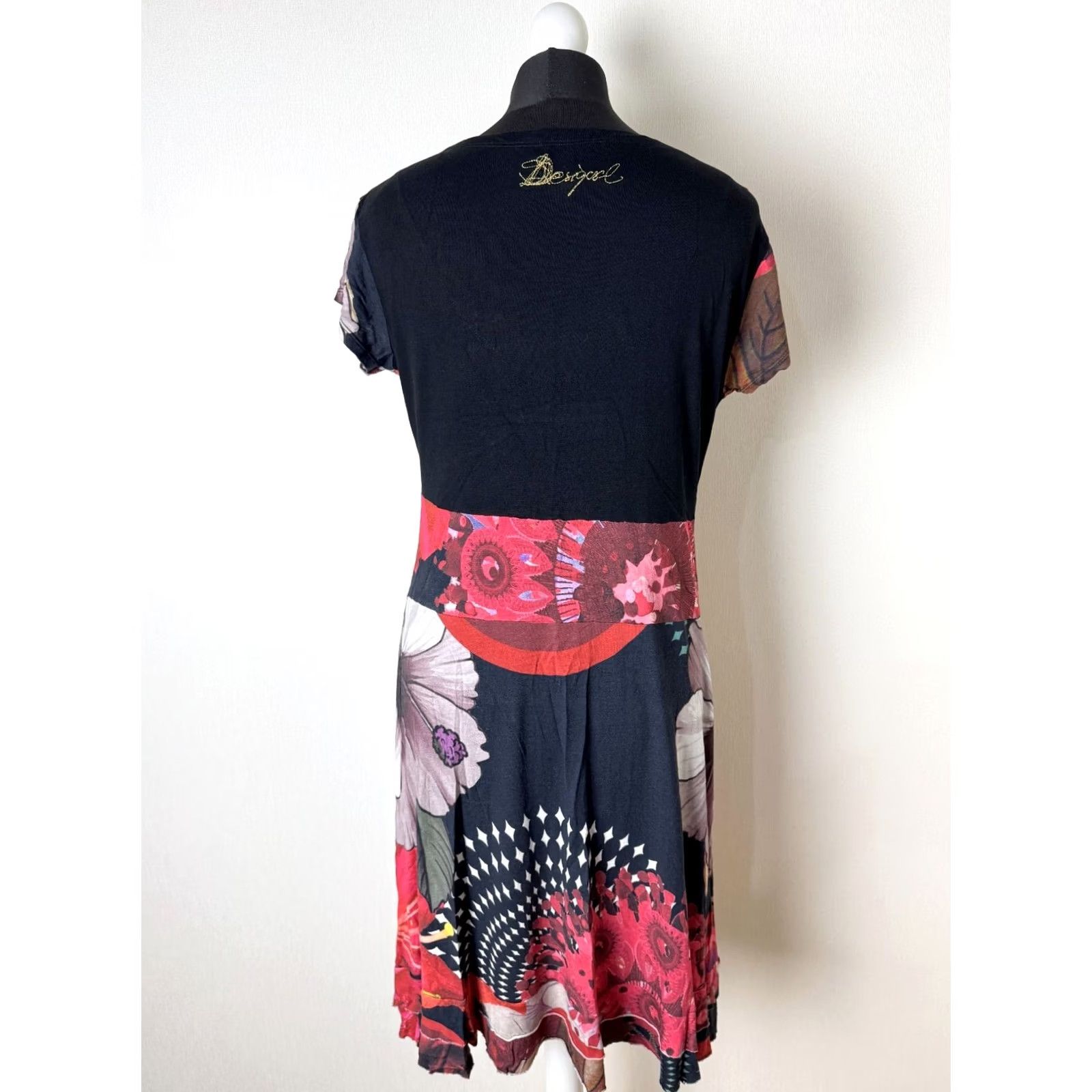 Desigual Desigual womens dress XL Multicoloured Size XL / US 12-14 / IT 48-50 - 3 Thumbnail
