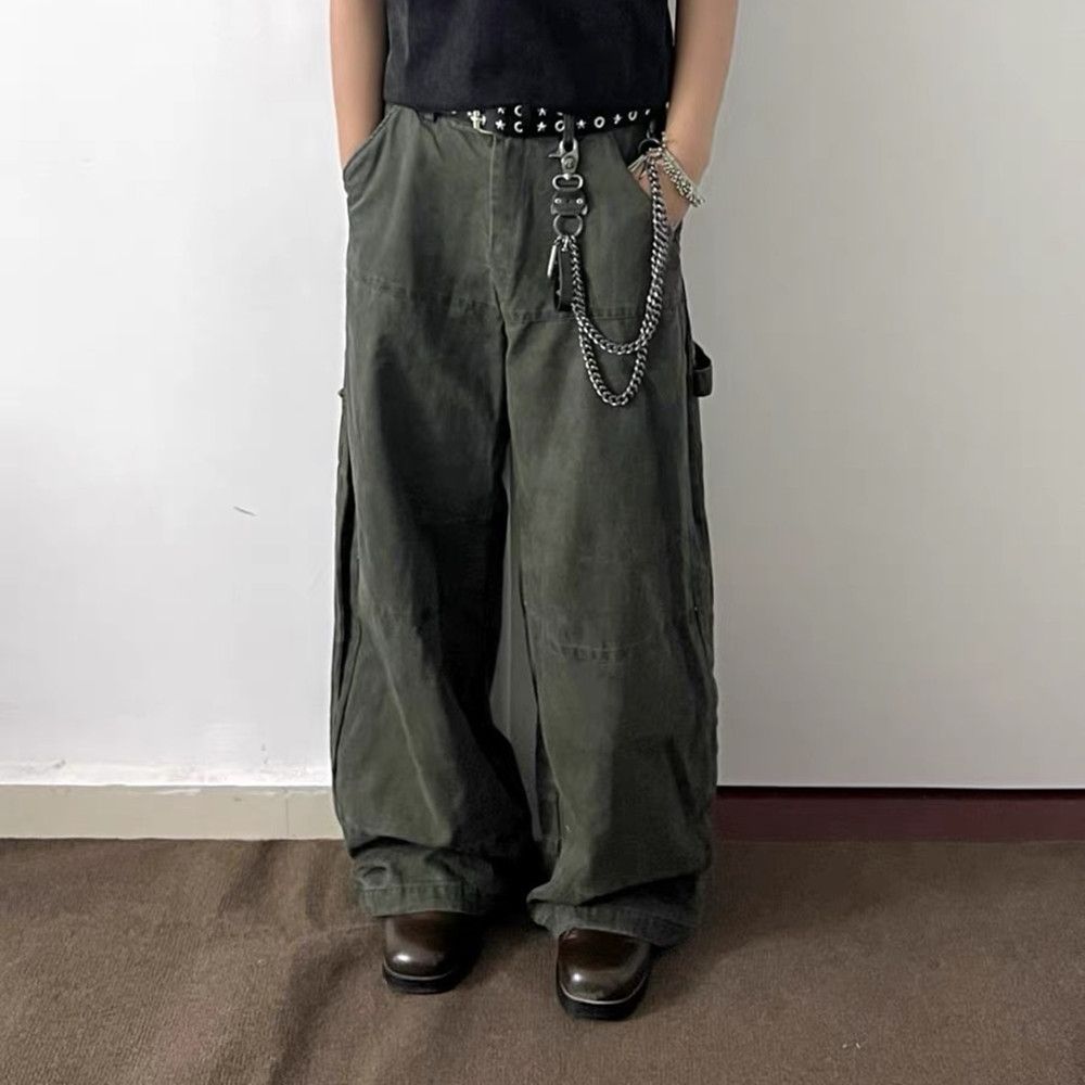 Japanese Brand × Vintage Unisex Loose Casual Spring Cargo pants Size US 27 - 1 Thumbnail