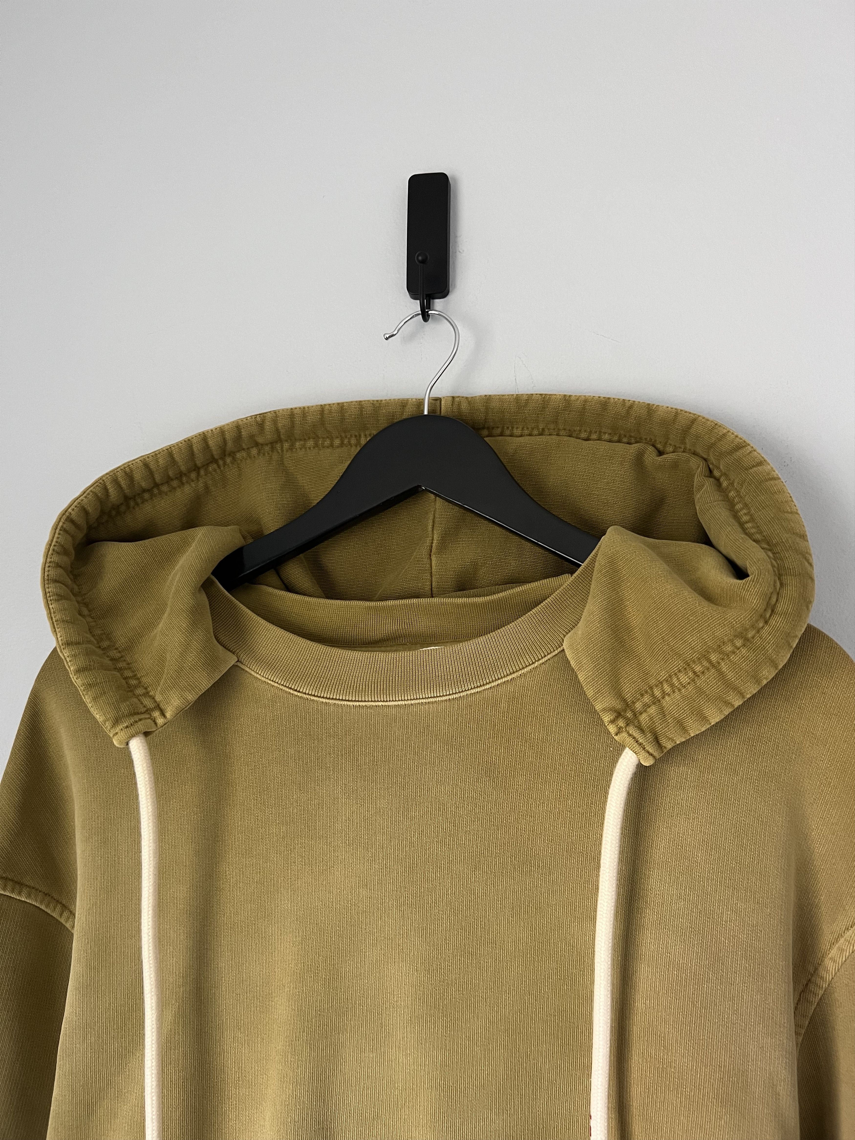 Marni Marni Overdyed Afterhood Hoodie in Steppe Size US S / EU 44-46 / 1 - 2 Thumbnail
