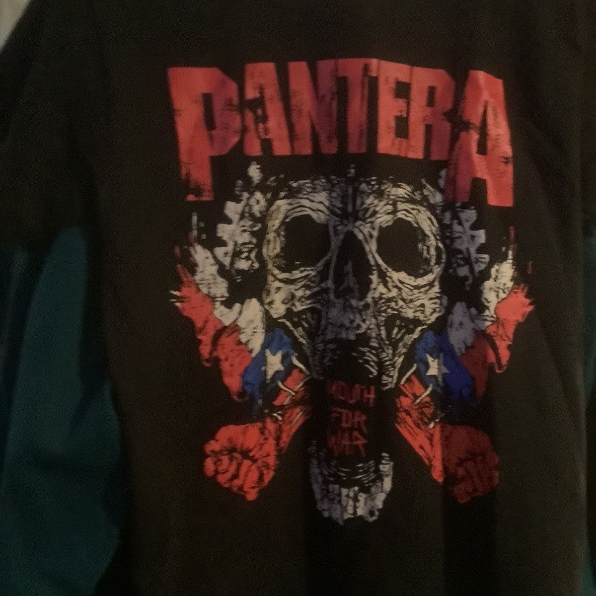 Band Tees PANTERA MOUTH FOR WAR Heavy Metal Band Black T-Shirt Size US S / EU 44-46 / 1 - 3 Thumbnail
