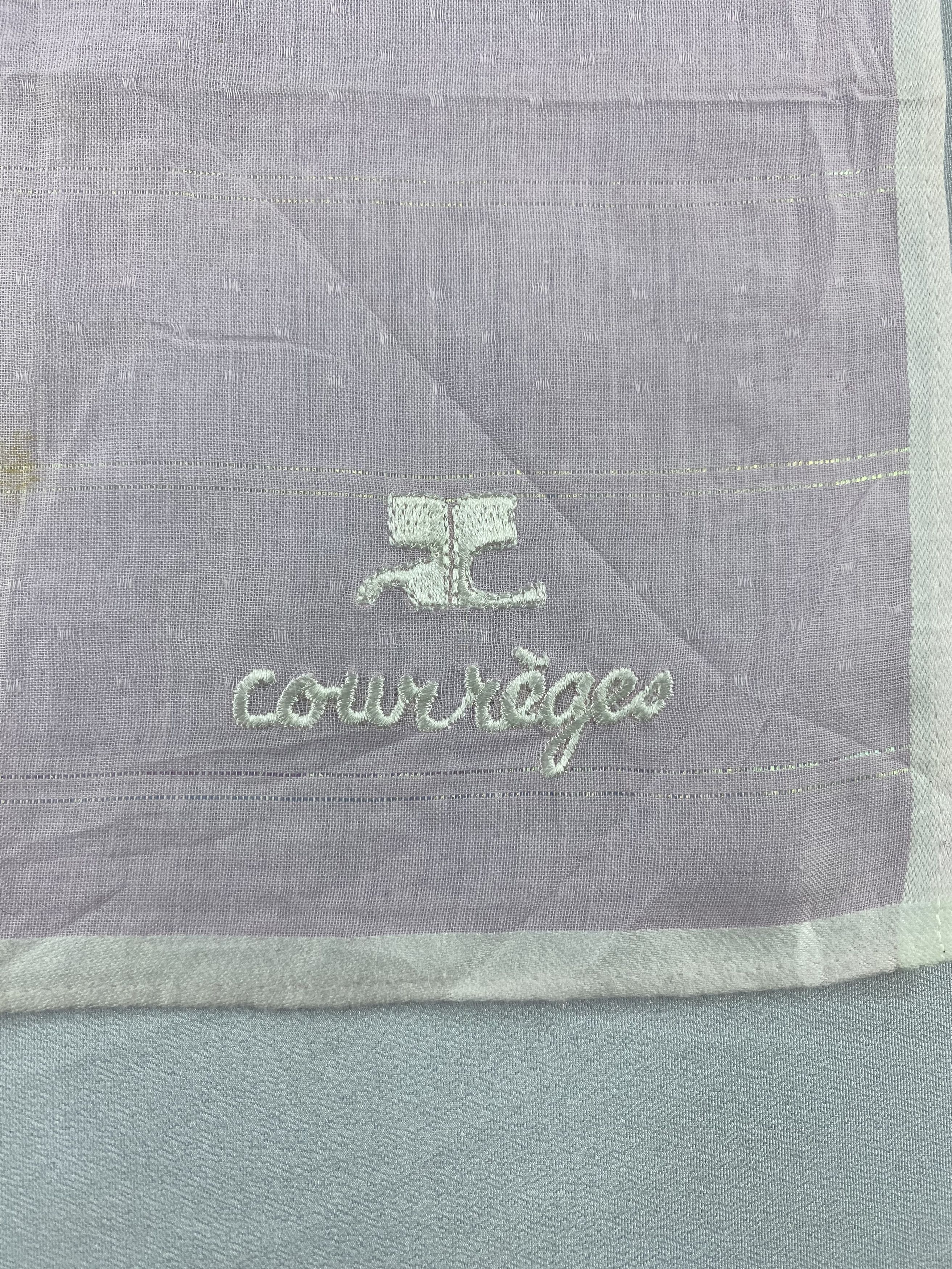 Courreges Courreges Handkerchief / Bandana / Neckerchief Size ONE SIZE - 5 Thumbnail