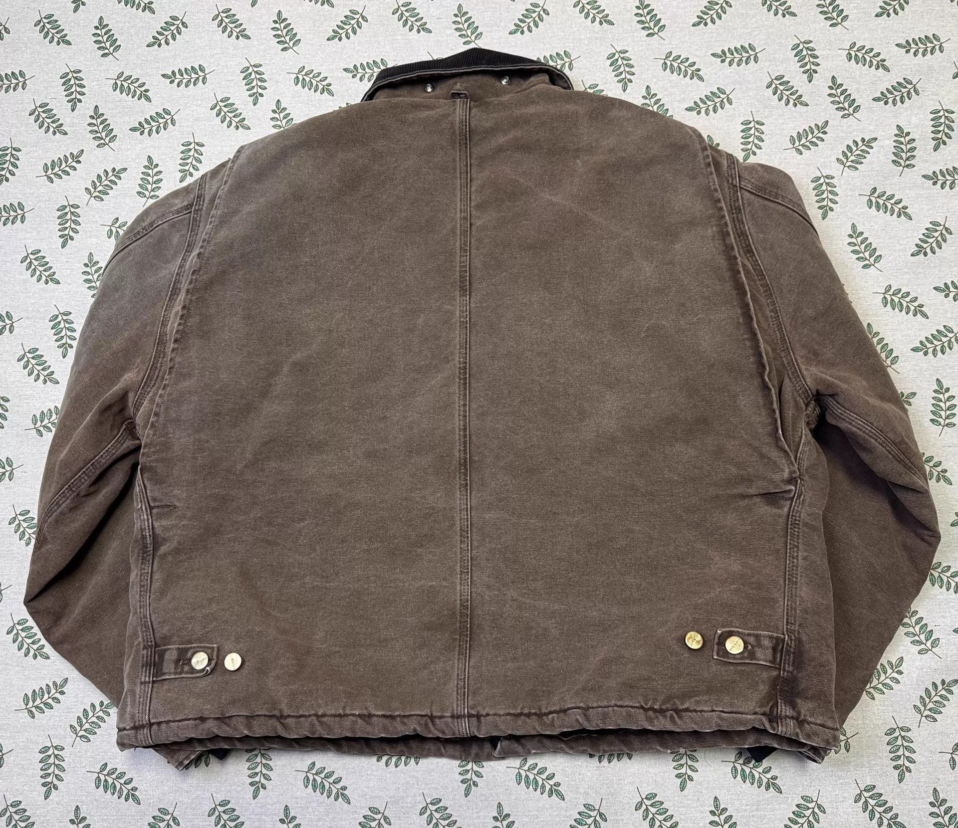 Carhartt Vintage Carhartt J22 Burgundy XXL Jacket Size US XXL / EU 58 / 5 - 5 Thumbnail