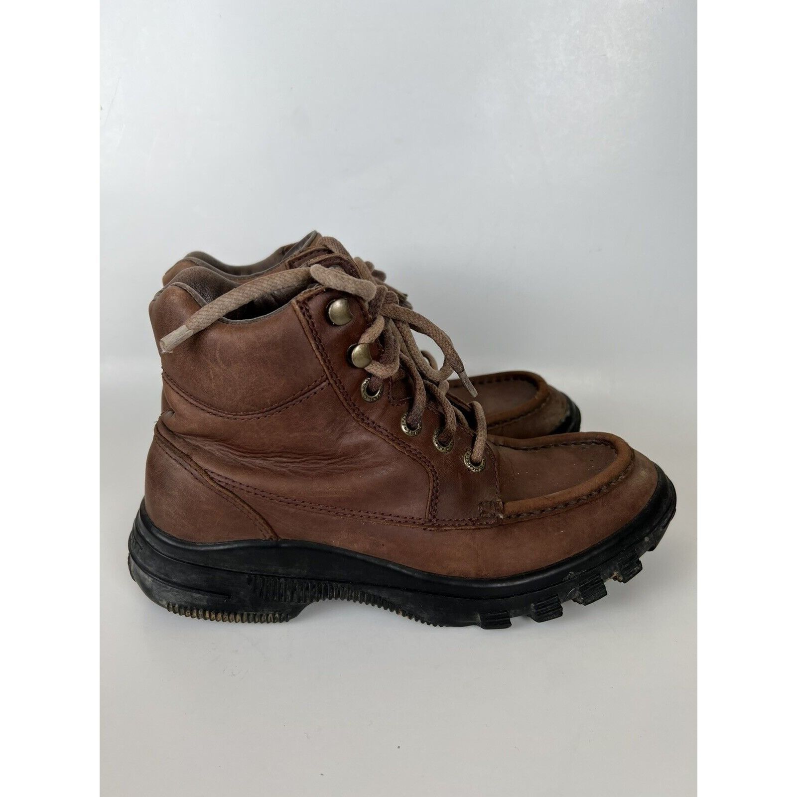 Polo Ralph Lauren Vintage Polo Sport Ralph Lauren Boots Brown Leather Mens Si Grailed