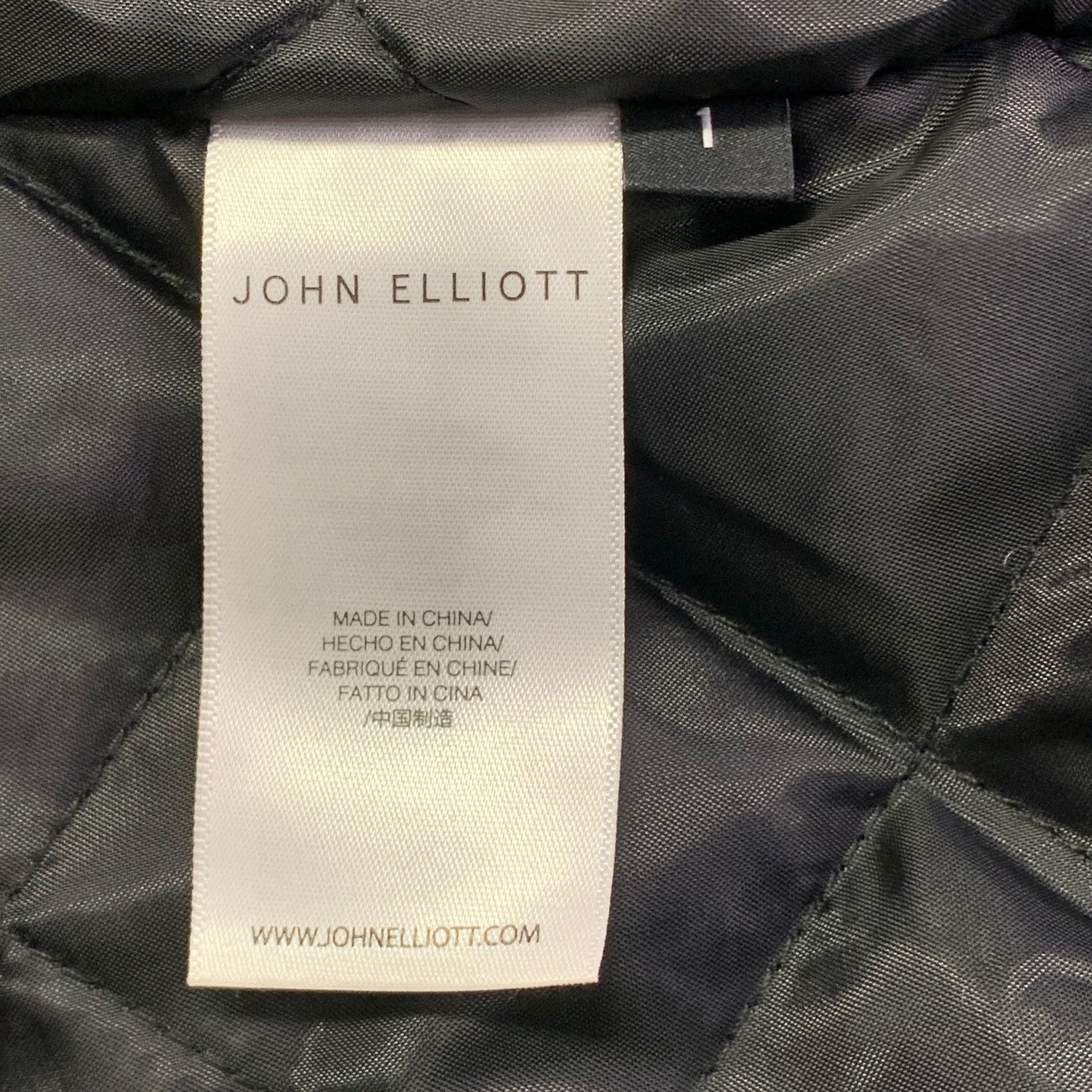 John Elliott JOHN ELLIOTT Bogota II Black Nylon Zip Up Bomber Jacket Size US S / EU 44-46 / 1 - 6 Thumbnail