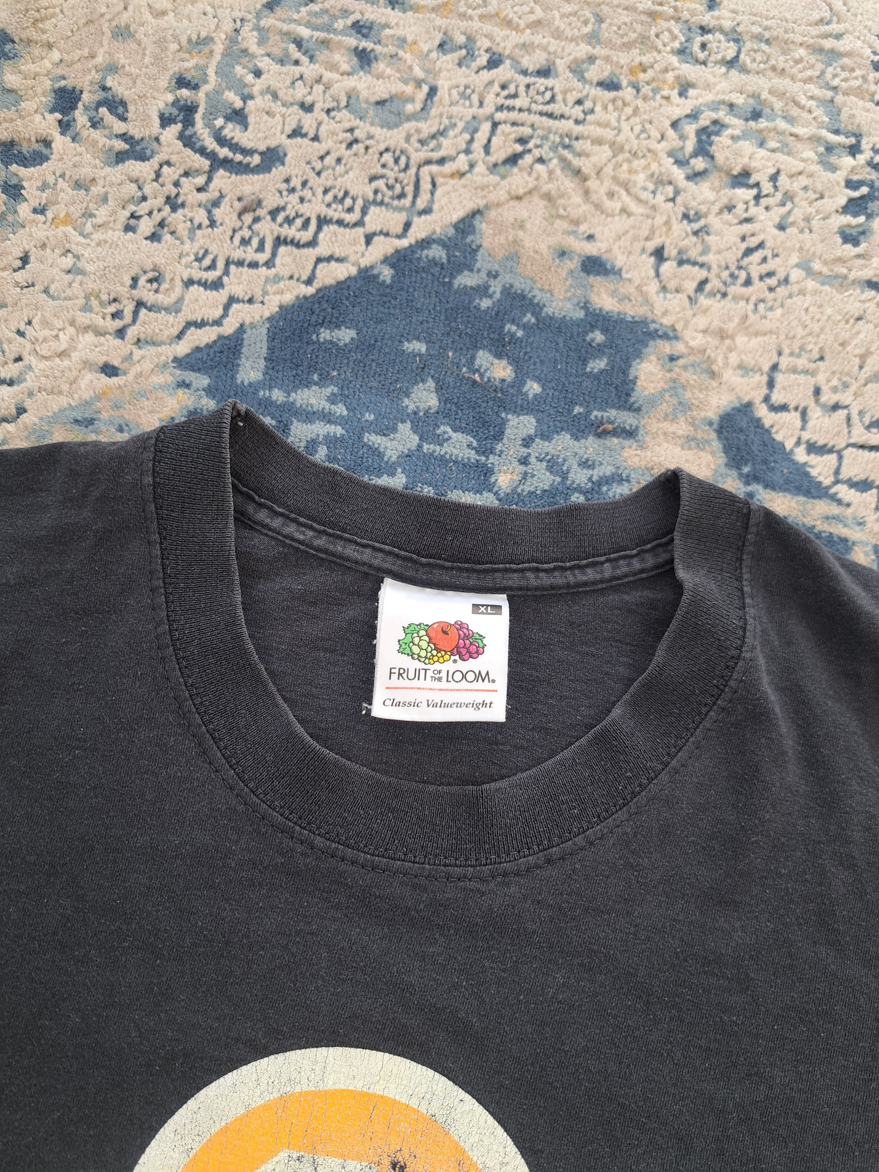Vintage Vintage 00s Curse Crush Baggy Washed Tee Size US L / EU 52-54 / 3 - 5 Thumbnail