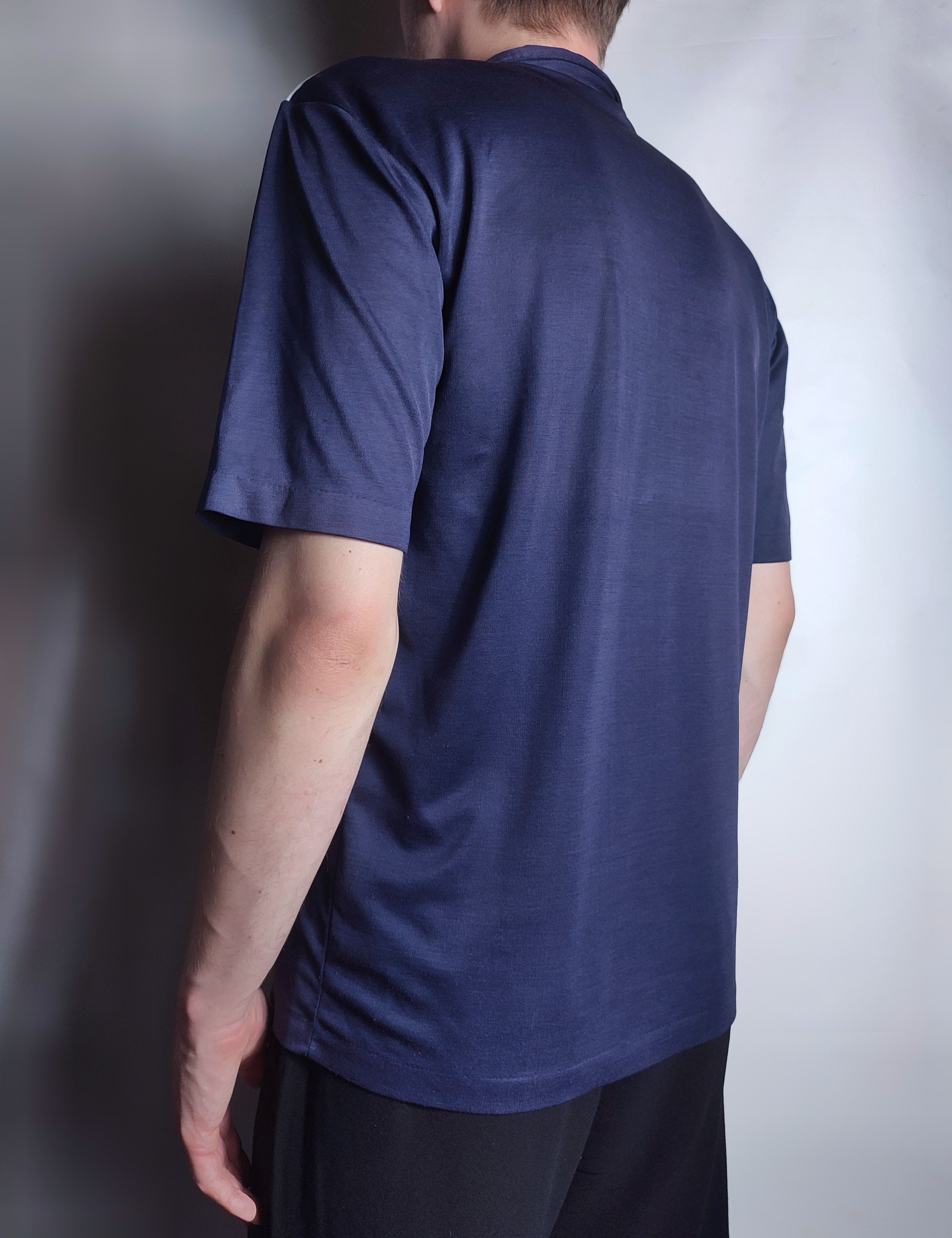 Vintage 80's YSL vintage sport polo t-shirt faded Size US L / EU 52-54 / 3 - 12 Thumbnail