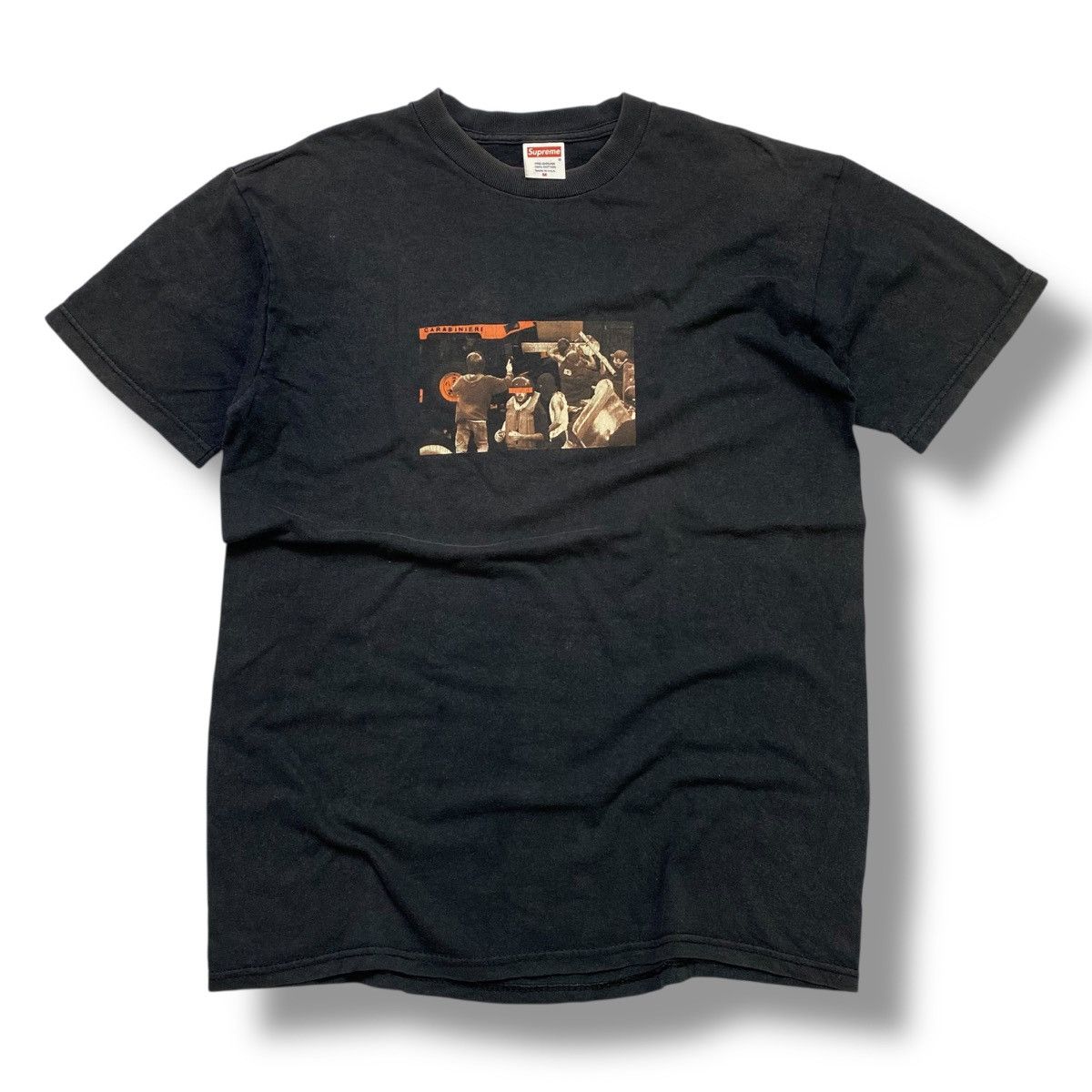 Supreme Vintage Faded Supreme Carabinieri T-shirt Size US M / EU 48-50 / 2 - 1 Thumbnail