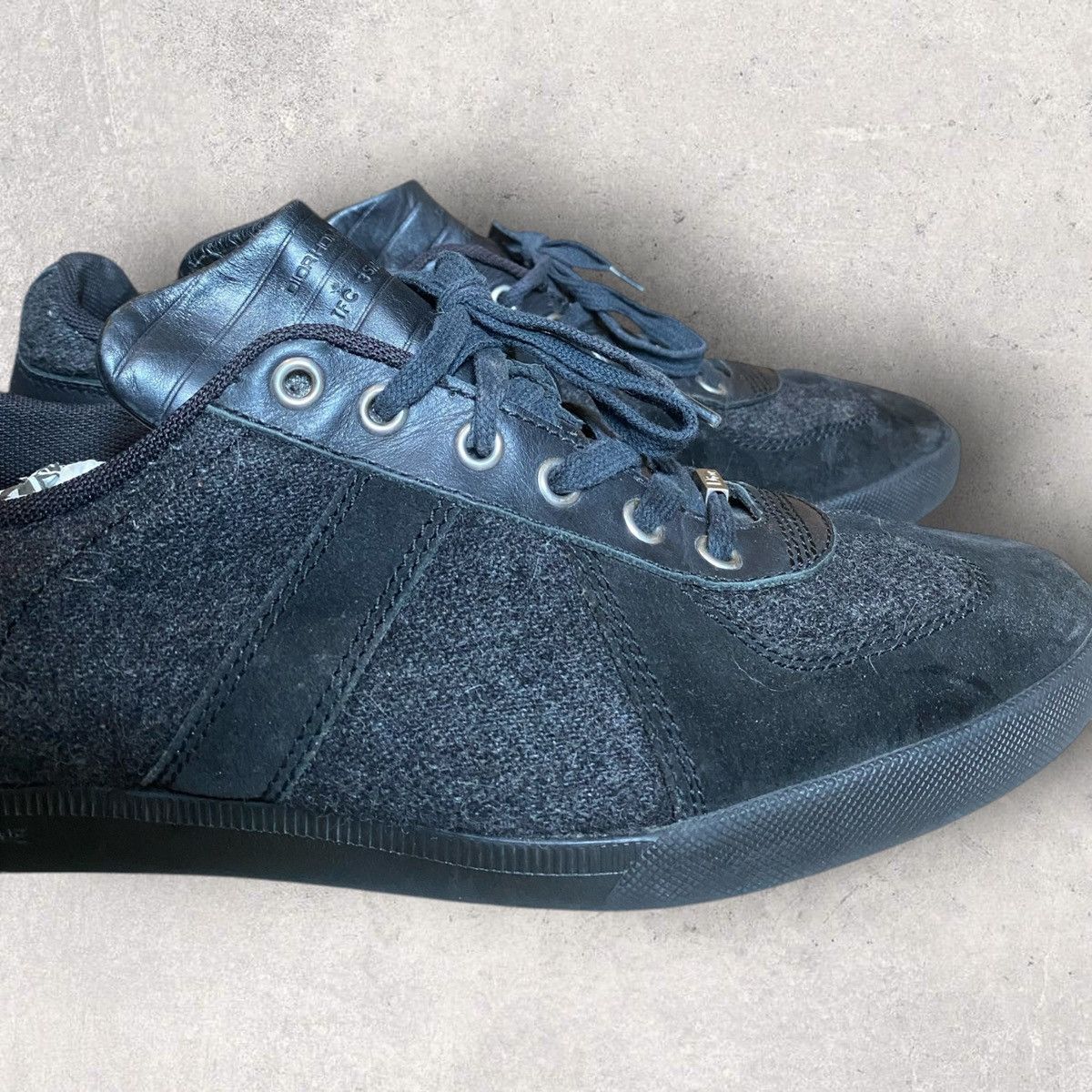 Dior Fall10 B01 Wool Flannel And Leather Sneakers Size US 8 / EU 41 - 5 Thumbnail