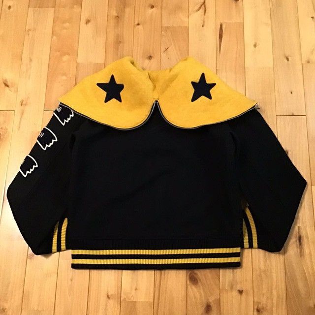 Bape × Nigo URSUS BAPE Melton Varsity Jacket a bathing ape NIGO Size US M / EU 48-50 / 2 - 2 Thumbnail
