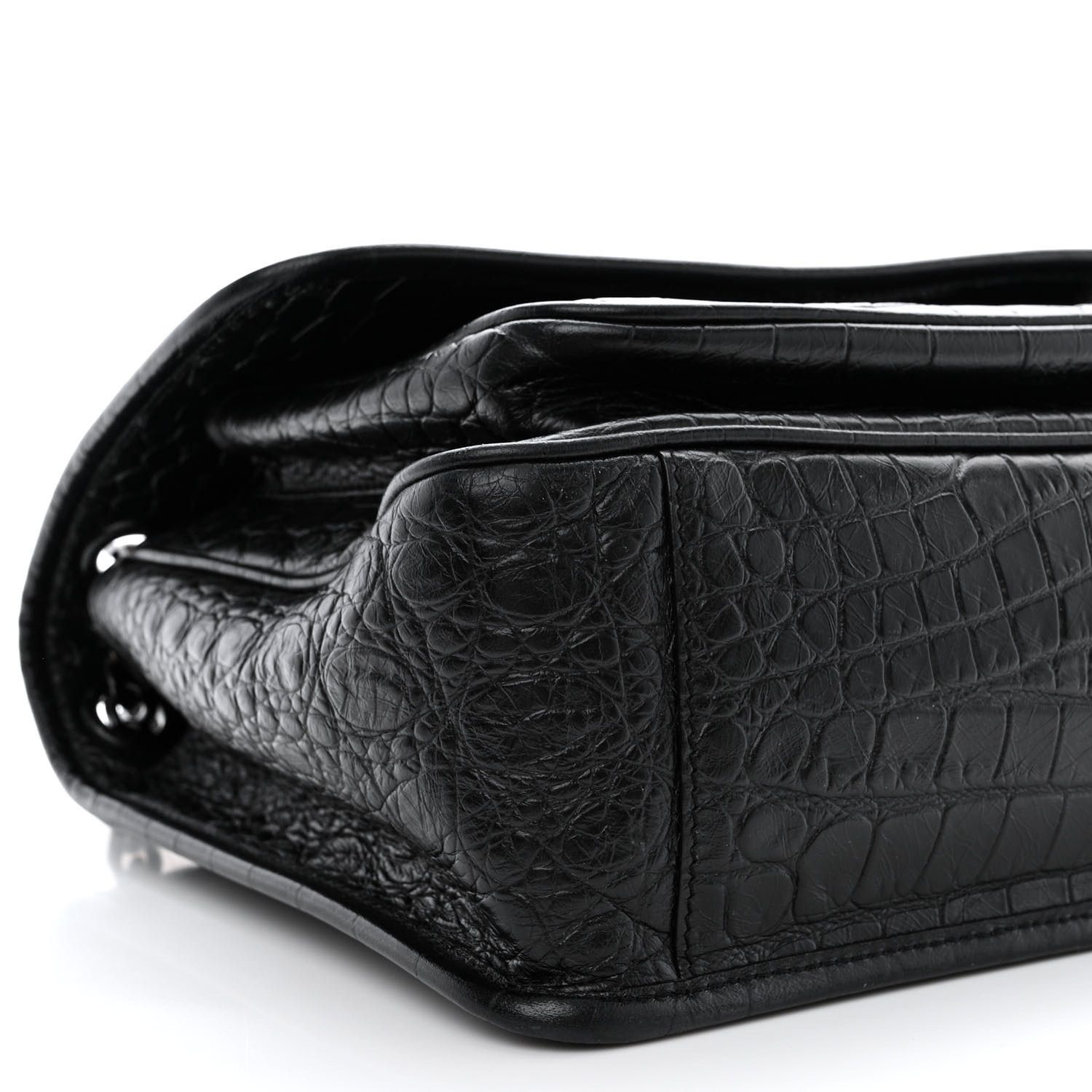 Saint Laurent Paris o1b1hav110425 Size: OS / Niki Medium Crocodile Leather Bag Size ONE SIZE - 7 Thumbnail
