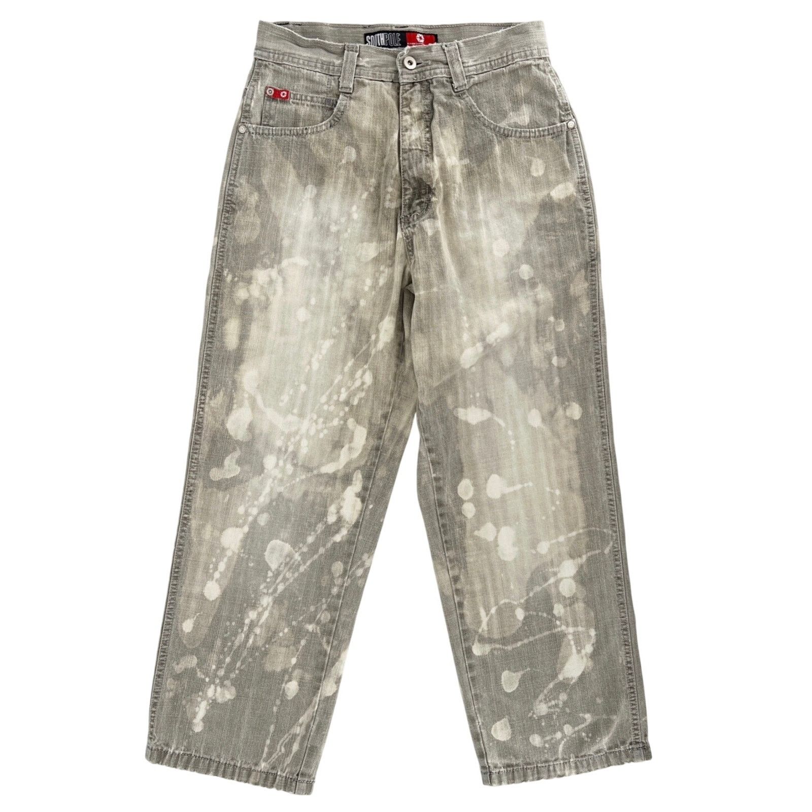Southpole × Vintage Y2K South Pole baggy jeans gray bleached 2000s vintage Size US 30 / EU 46 - 1 Thumbnail