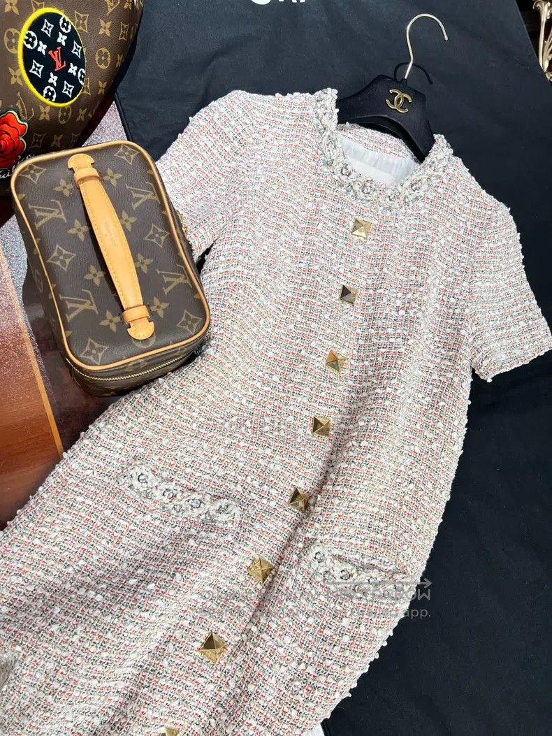 Valentino Valentino Tweed dress Size S / US 4 / IT 40 - 5 Thumbnail