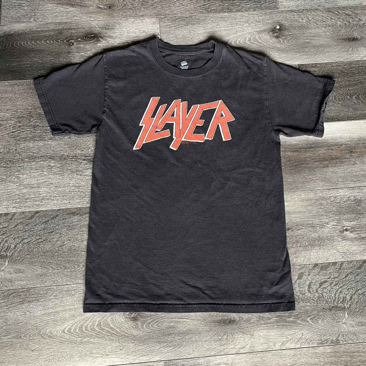 Slayer Vintage Slayer Heavy Death Metal Band Logo T Shirt 2012 Tour Size US S / EU 44-46 / 1 - 1 Thumbnail