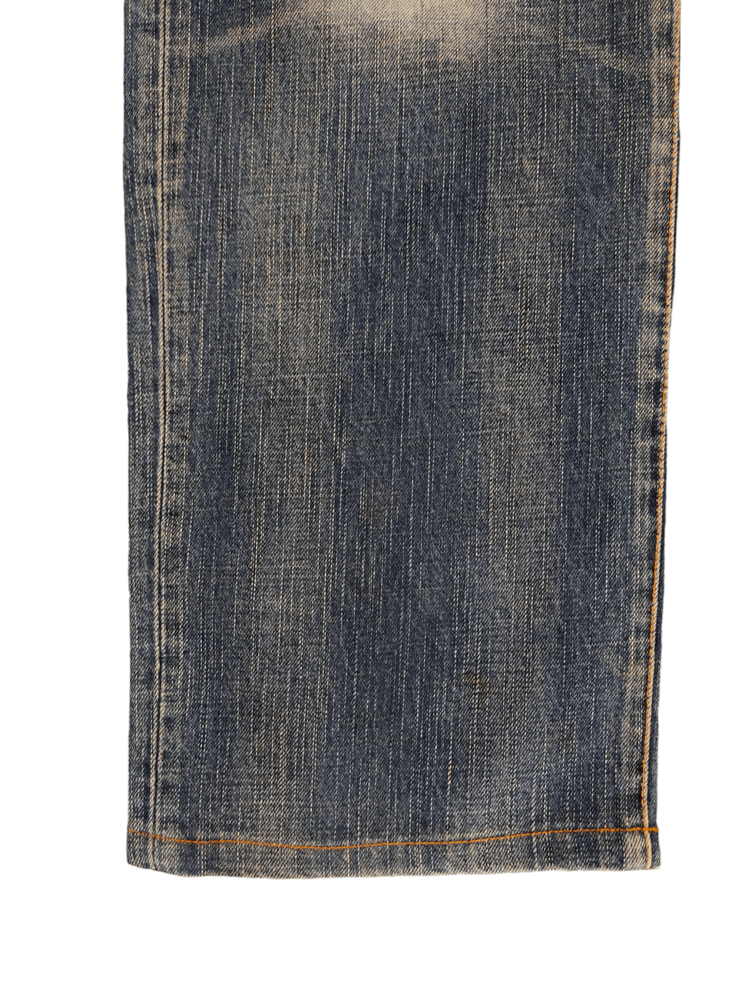 Comme des Garcons × Undercover Loose Jean Brooklyn Industries Distress Faded Denim Wide Leg Size US 32 / EU 48 - 9 Thumbnail