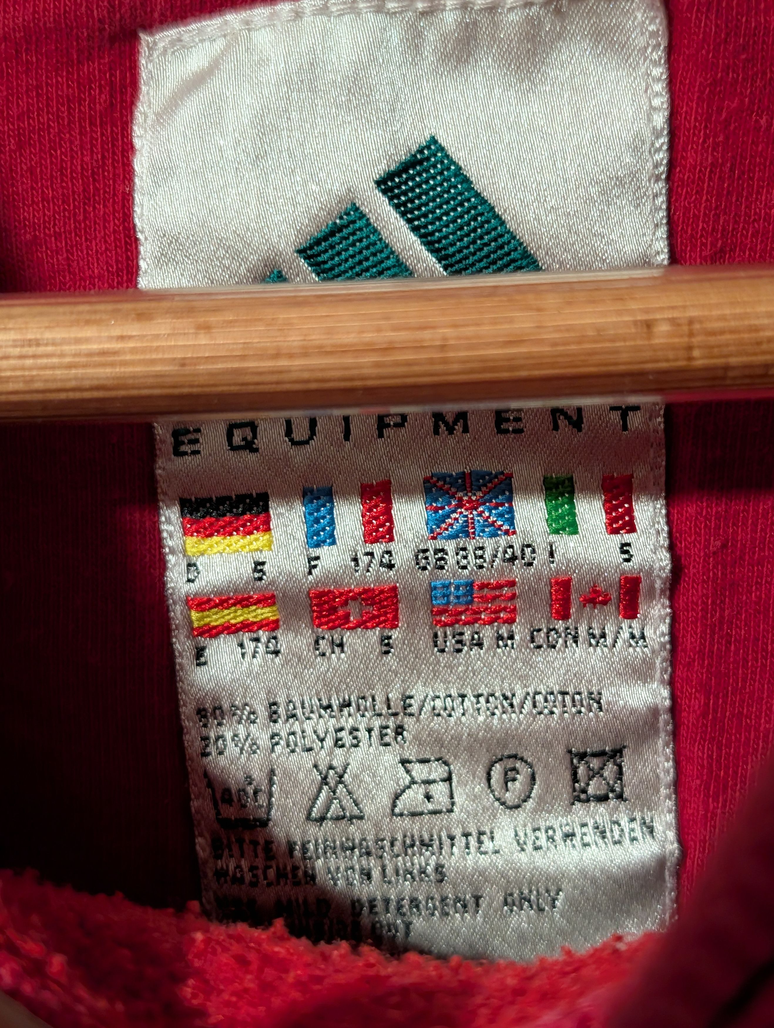 Adidas Vtg 1995 Special Olympics World Adidas Equipment Sweatshirt Size US M / EU 48-50 / 2 - 4 Thumbnail