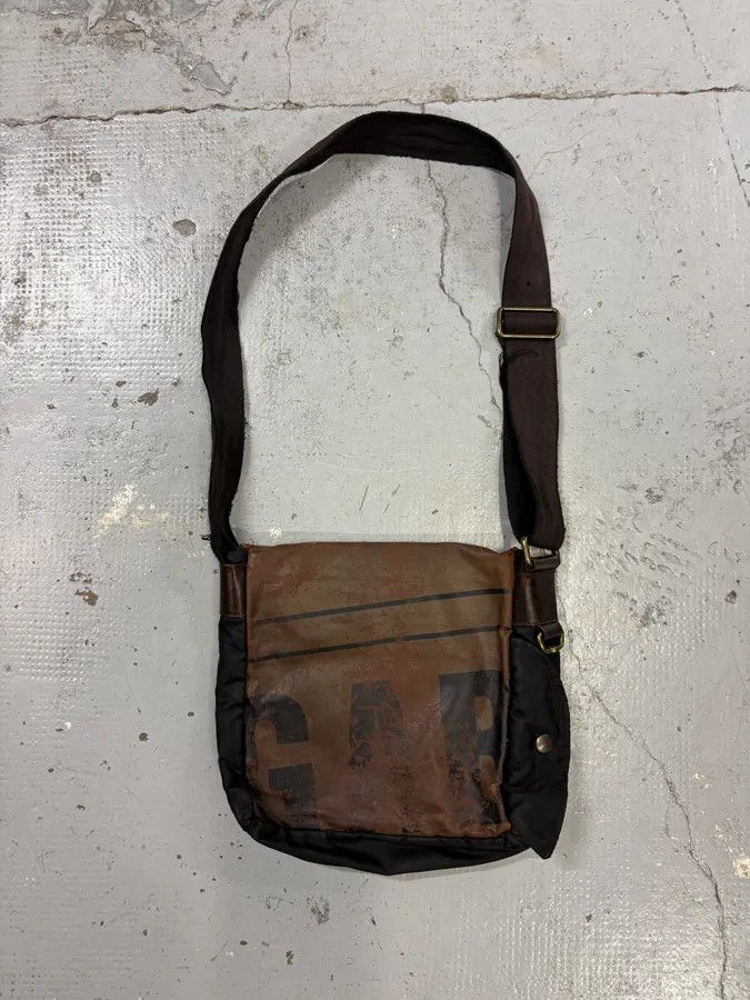 Dolce & Gabbana 2000s Dolce & Gabbana Brown Messenger Shoulder Bag Size ONE SIZE - 6 Thumbnail