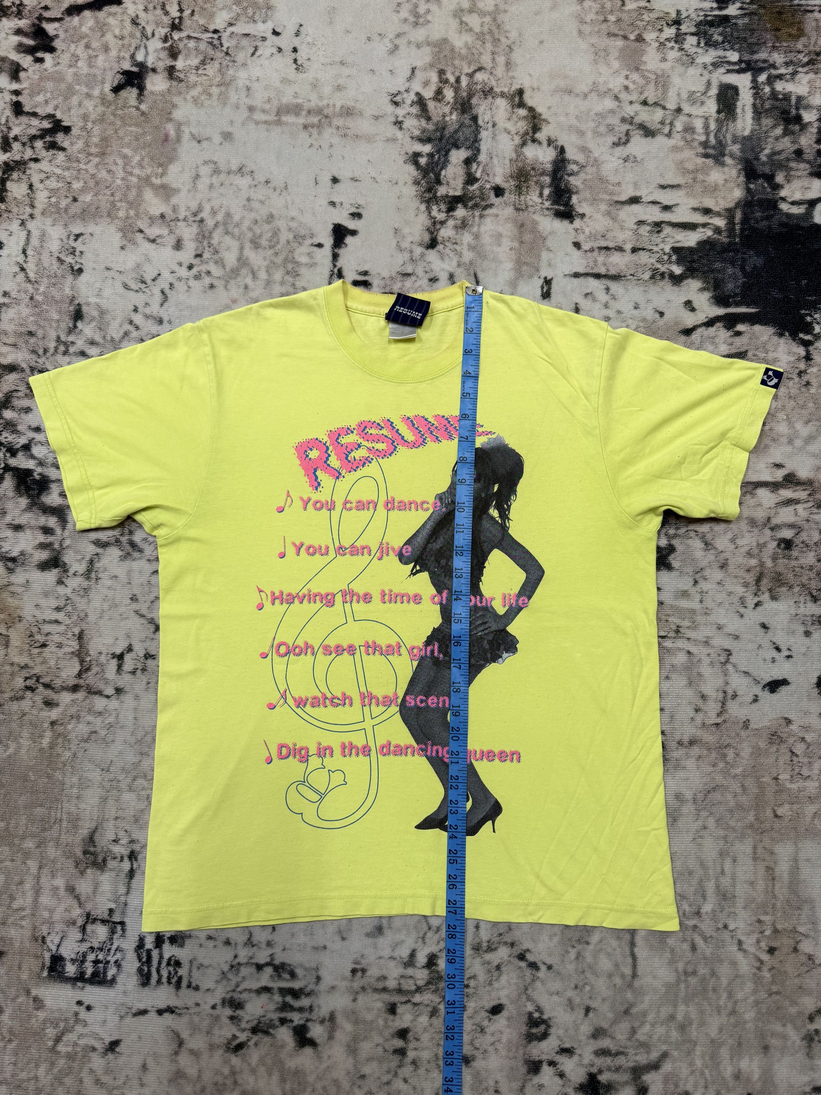 Japanese Brand × Vintage Vintage Resume Dancing queen Tshirt Size US M / EU 48-50 / 2 - 13 Thumbnail
