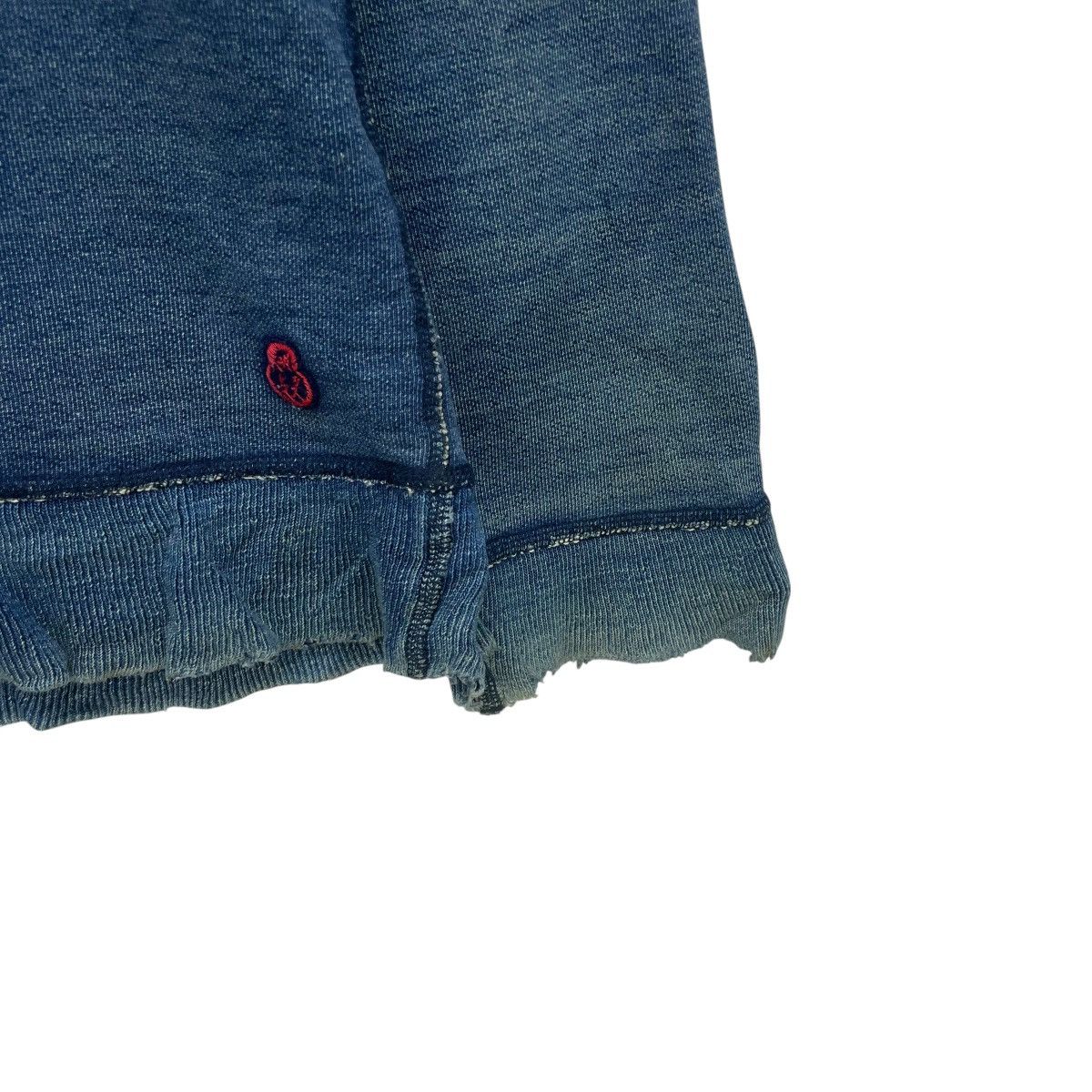 45rpm 💥Vintage Distressed Indigo Sweatshirt Pullover Crewneck Size US M / EU 48-50 / 2 - 8 Thumbnail