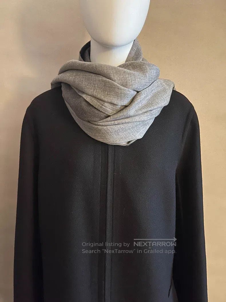 Hermes Hermes Pure Cashmere Double-faced Double-color Pocket Shaw Size ONE SIZE - 4 Thumbnail