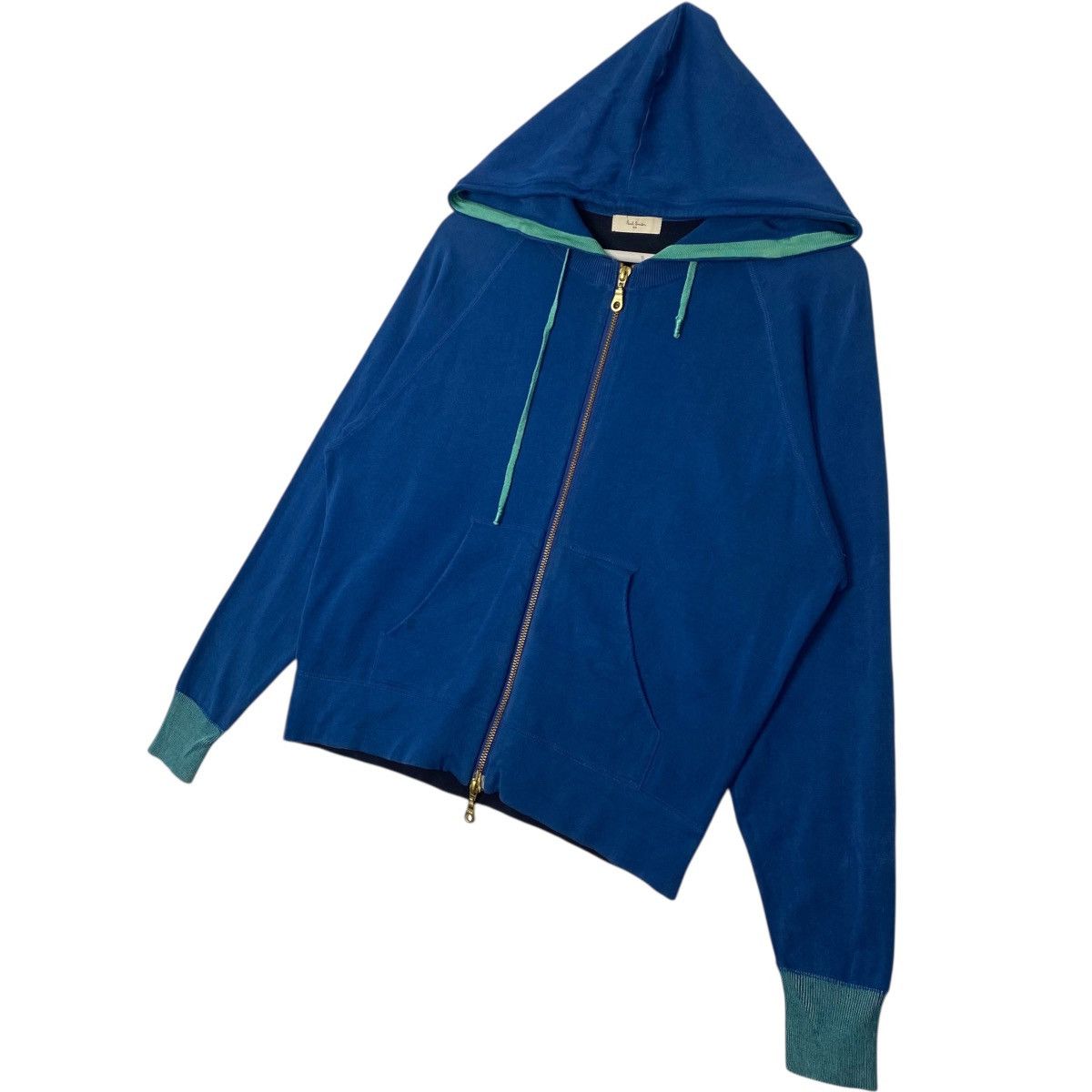 Vintage Vintage Paul Smith Hoodie Sweater Blue Pullover Size L Size US L / EU 52-54 / 3 - 2 Thumbnail
