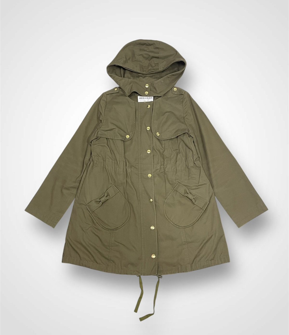 Japanese Brand Peyton Place Parka Jacket (09) Size M / US 6-8 / IT 42-44 - 3 Thumbnail
