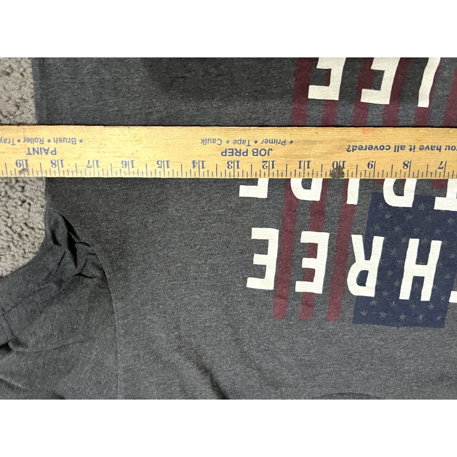 Adidas VINTAGE adidas The Go-To Tee Shirt Mens M Gray Short Sleeve USA Flag Logo Tee Size US M / EU 48-50 / 2 - 5 Thumbnail