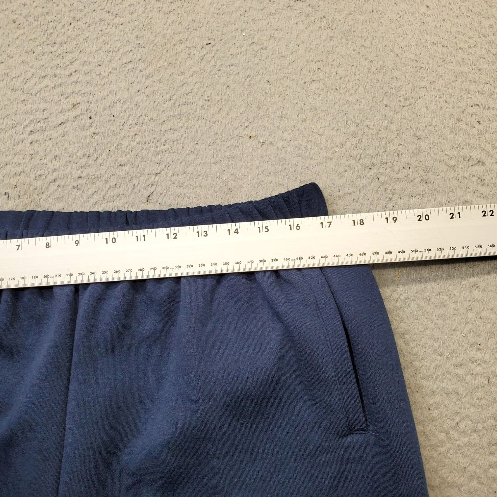 Vintage Hasting & Smith Sweatpants Womens XL Blue Comfort Straight Leg Elastic Waistband Size 40" / US 18 - 6 Thumbnail