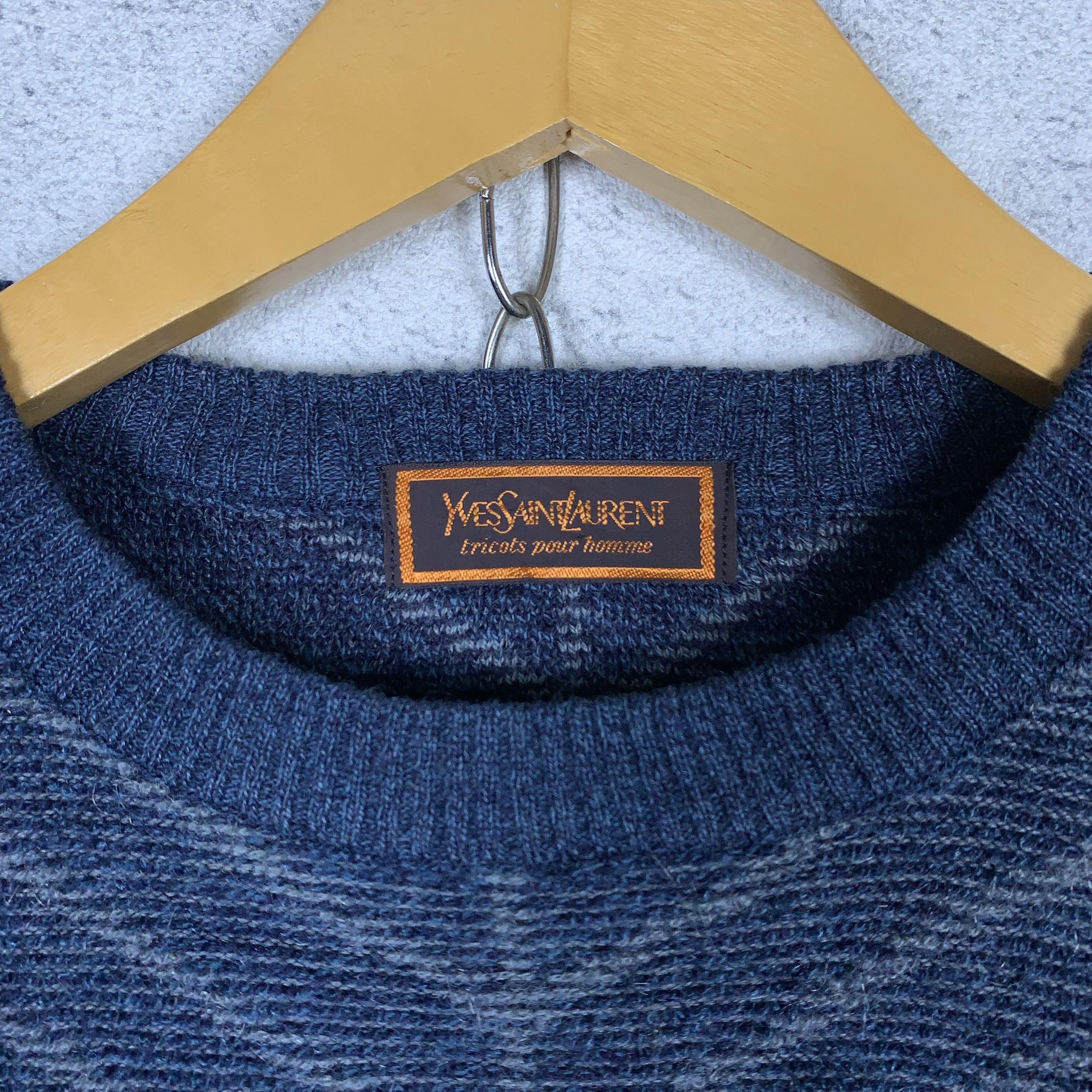 Yves Saint Laurent Vintage Yves Saint Laurent YSL Knit Sweater Jumper Cardigan Size US S / EU 44-46 / 1 - 4 Thumbnail