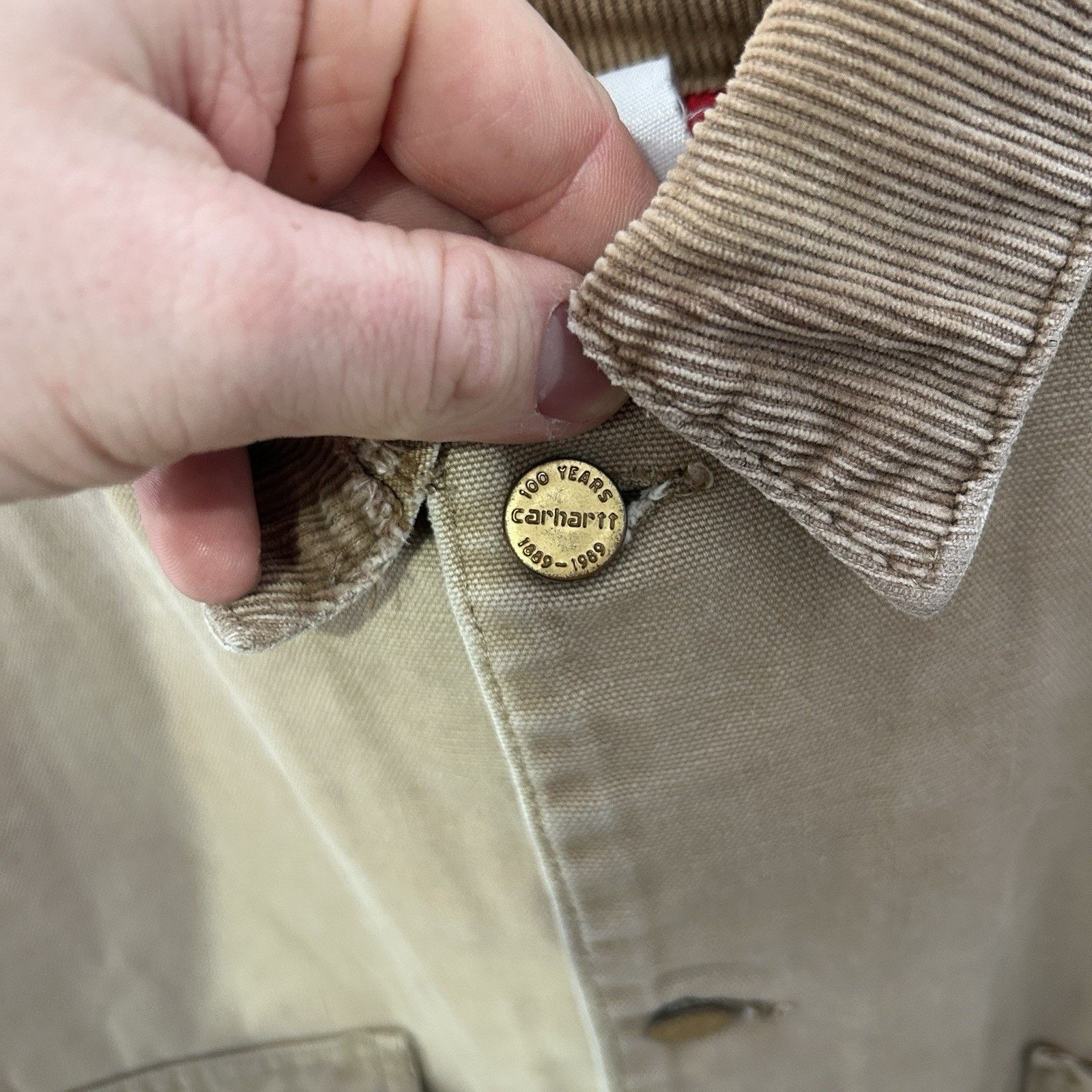 Carhartt Vintage Carhartt 100 Year Blanket-Lined Chore Coat “Brown” Size US XL / EU 56 / 4 - 14 Thumbnail