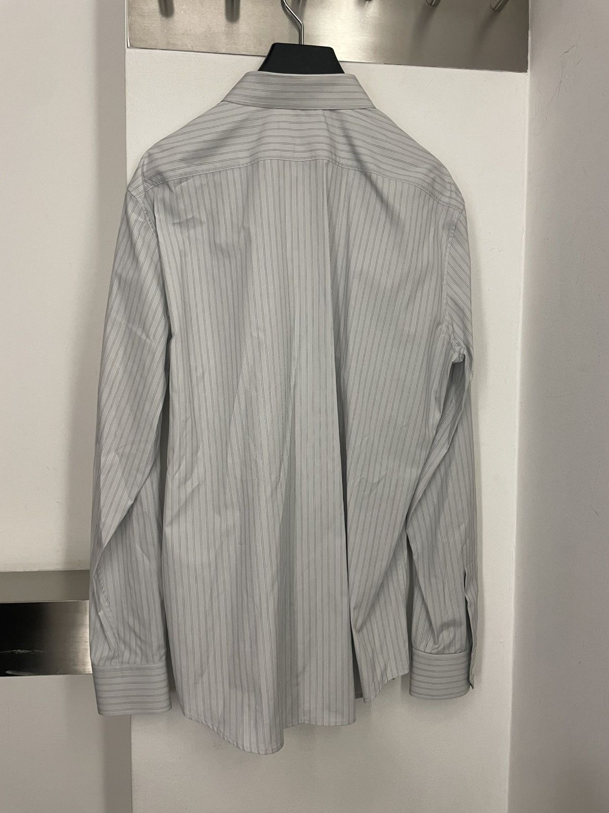 Celine LOOSE SHIRT IN STRIPED COTTON POPLIN Size US L / EU 52-54 / 3 - 5 Thumbnail