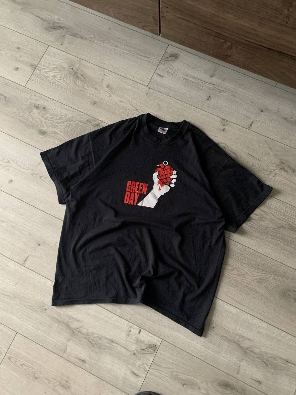 Vintage Vintage 90's Green Day American Idiot Tour Tee Rare Promo Size US XL / EU 56 / 4 - 3 Thumbnail