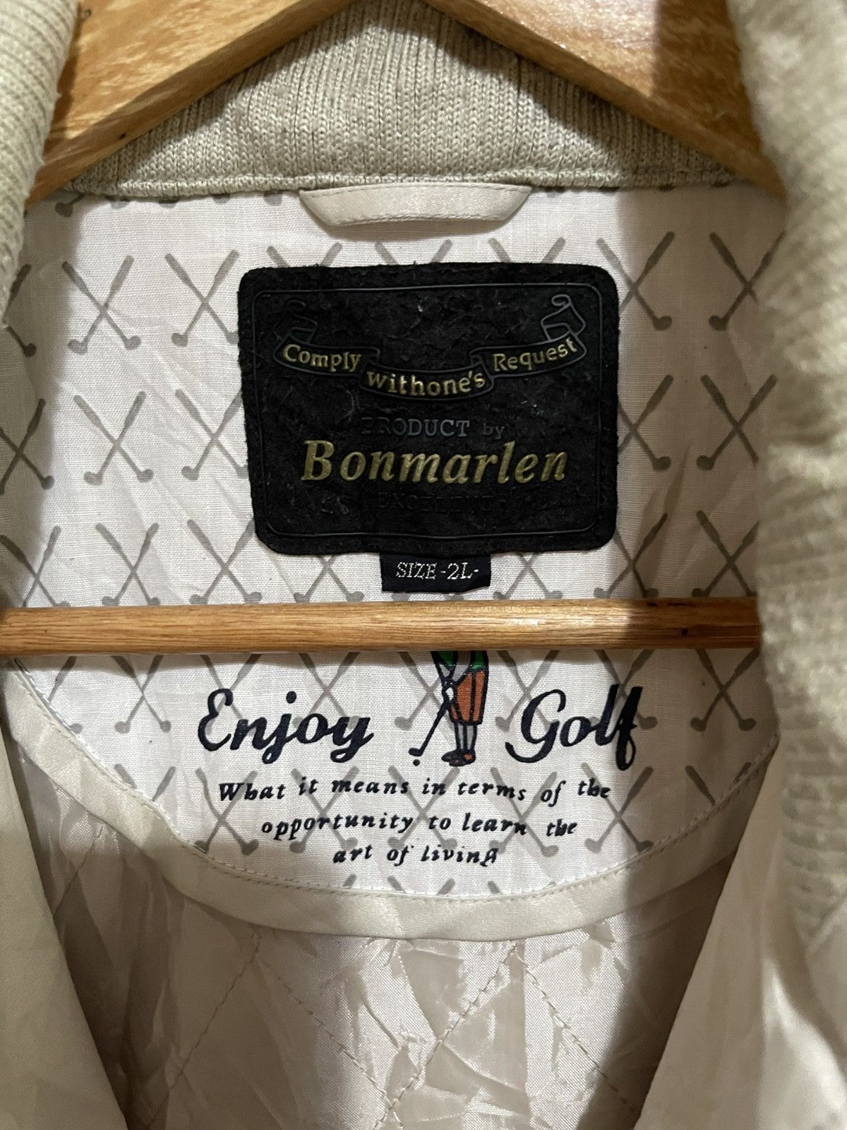 Japanese Brand Vintage Bob Marleen Golf Jacket Size US XL / EU 56 / 4 - 3 Thumbnail