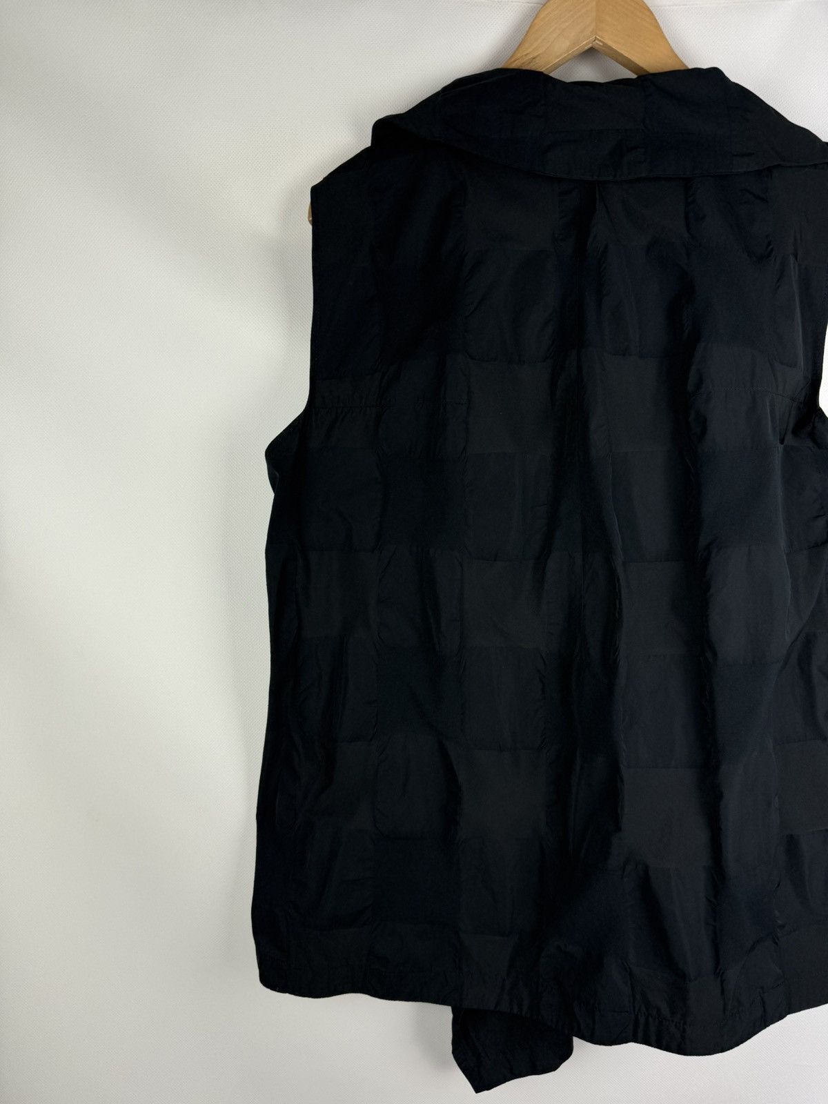 OSKA Oska Ladies Avant-garde Nylon Assymetrical Vest Jacket Gilet Size XL / US 12-14 / IT 48-50 - 11 Thumbnail