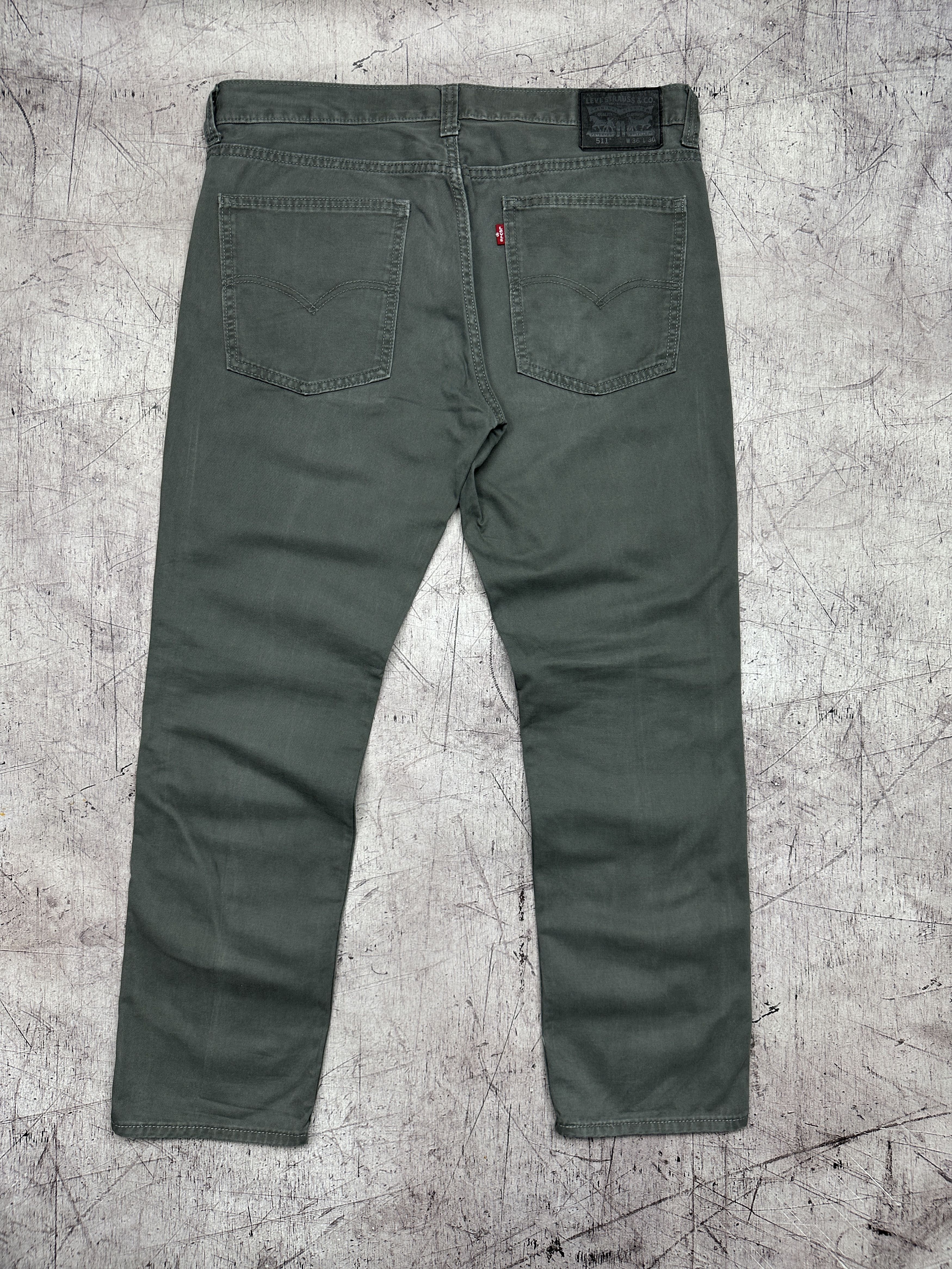 Levi's Levi's 511 Mens Denim Pants Jeans Size 36 x 30 Size US 36 / EU 52 - 1 Thumbnail