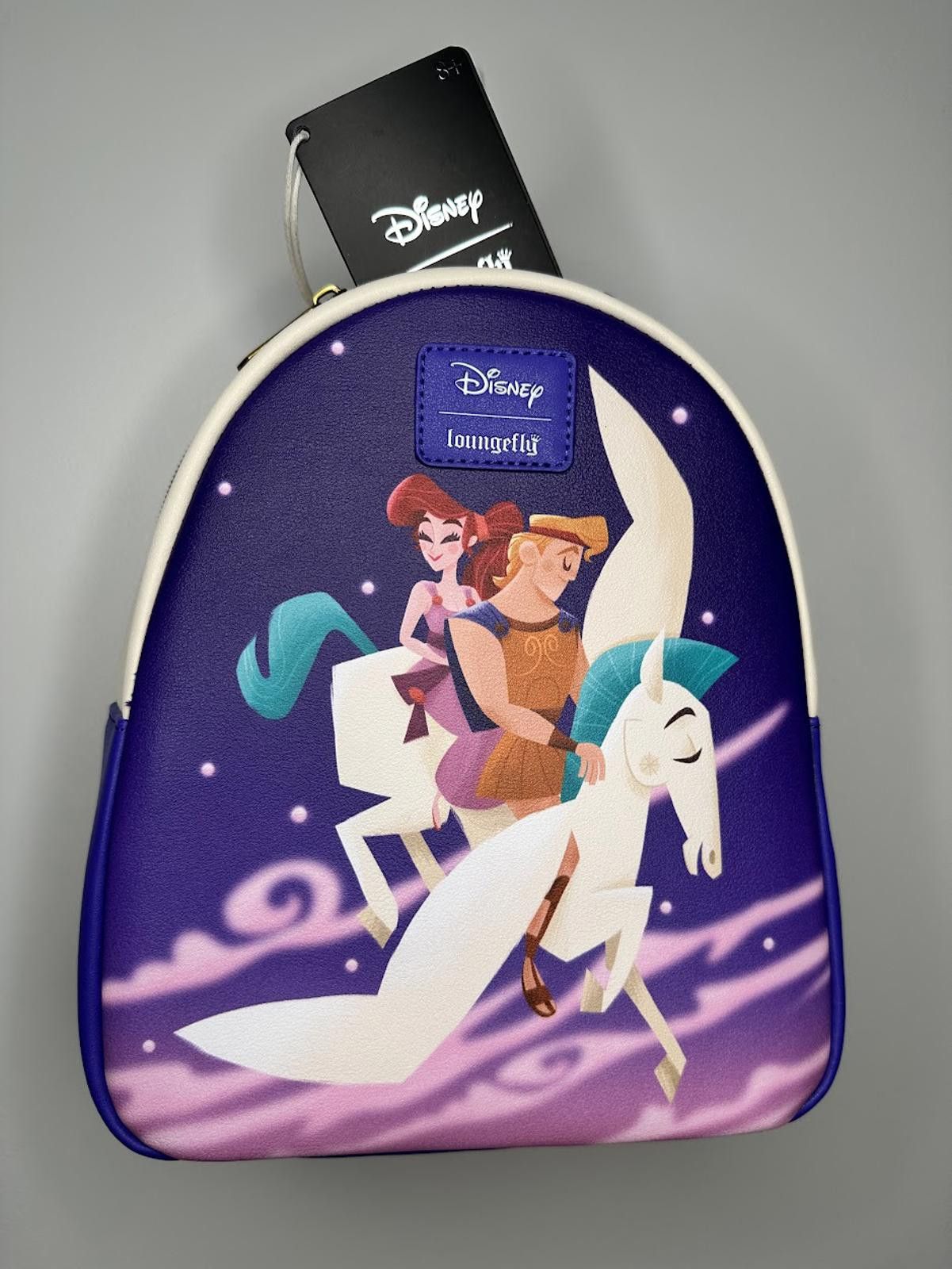 Other NWT Loungefly Disney Hercules Meg & Hercules Mini Backpack. Size ONE SIZE - 1 Preview