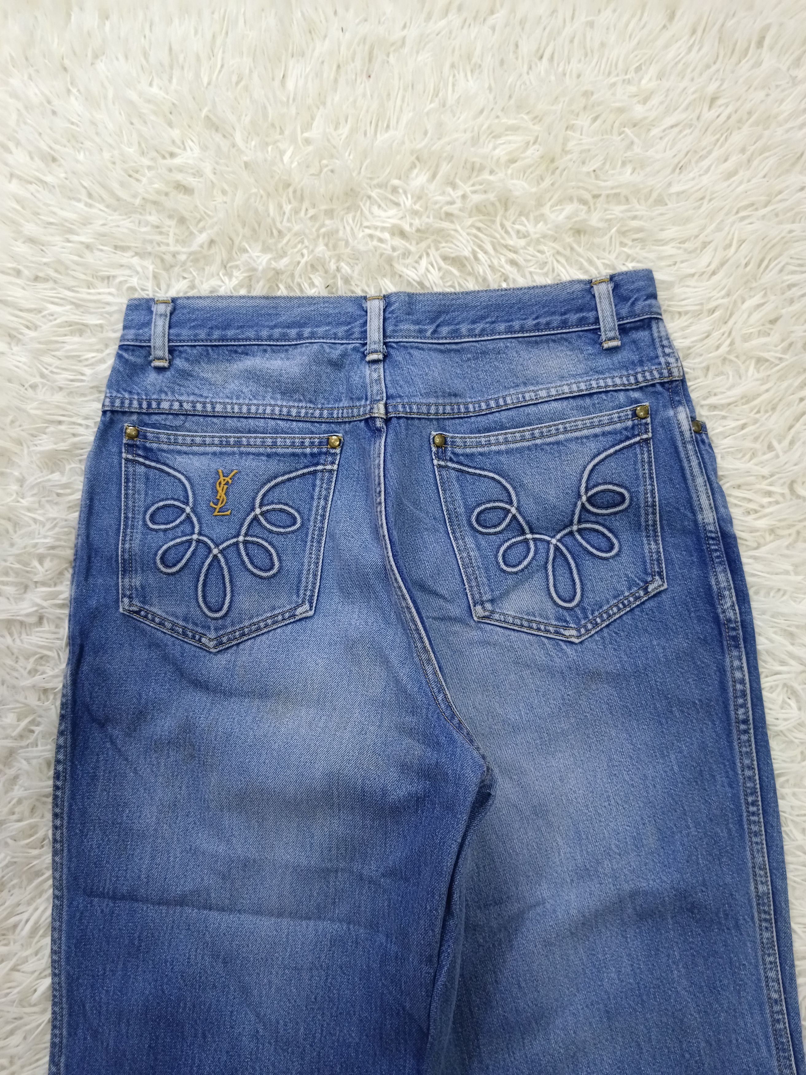 Yves Saint Laurent YVS SAINT LAUREN WIDE PANTS Size US 30 / EU 46 - 3 Thumbnail