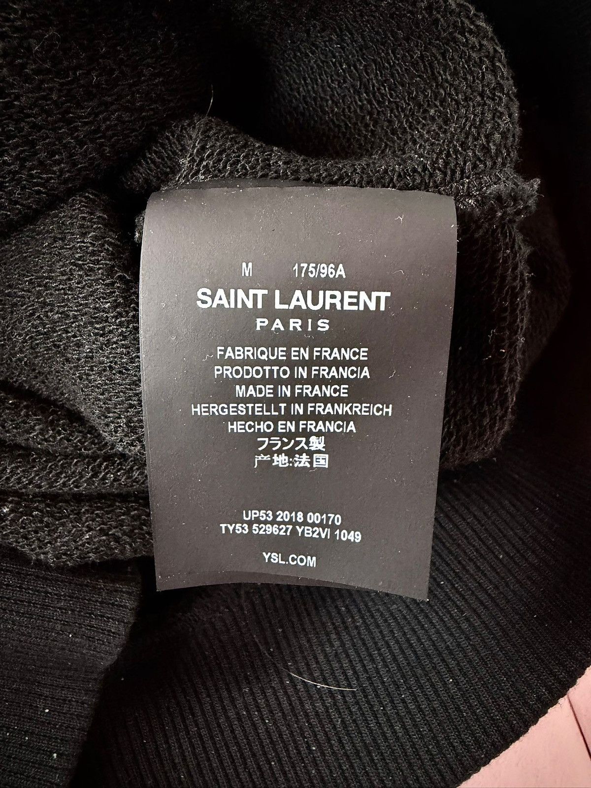 Saint Laurent Paris Saint Laurent "Everything Now" Hoodie Size US M / EU 48-50 / 2 - 4 Thumbnail