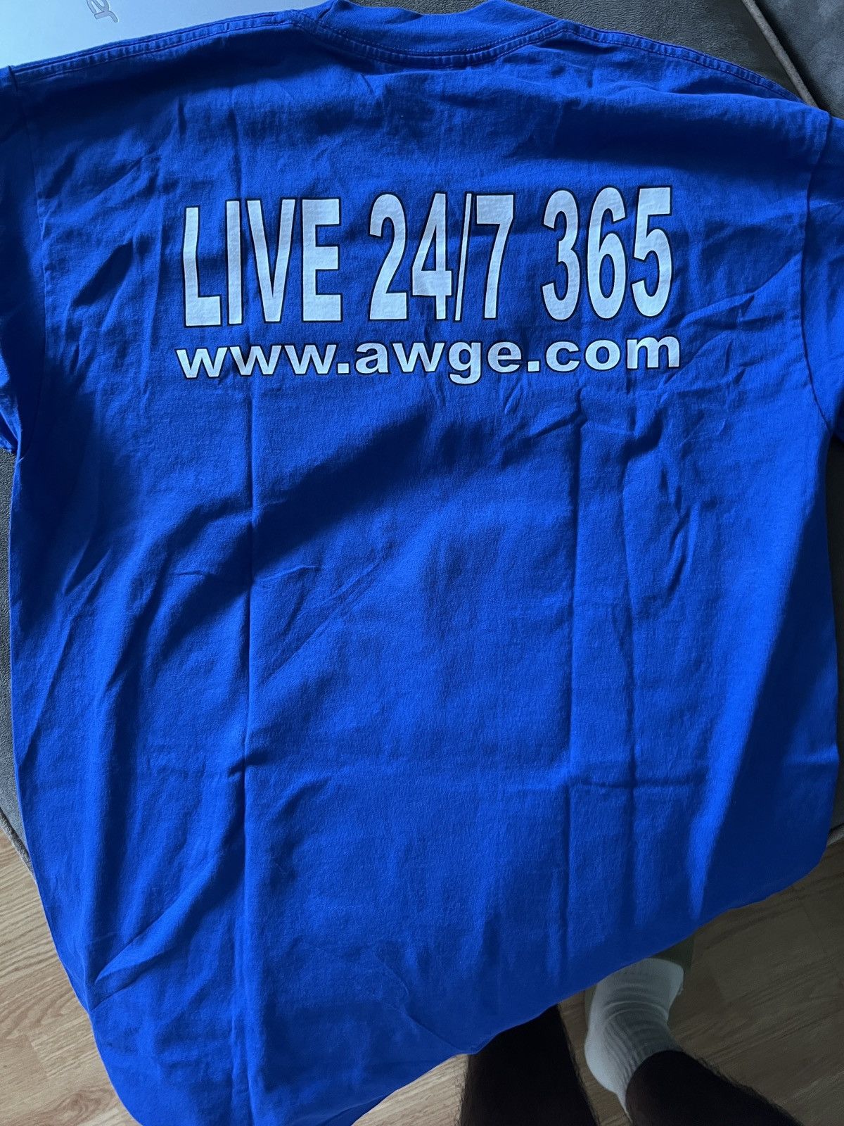 A$AP Rocky × AWGE AWGE - A$ap Rocky AWGE 24/7 365 Promo Tshirt Size US S / EU 44-46 / 1 - 4 Thumbnail