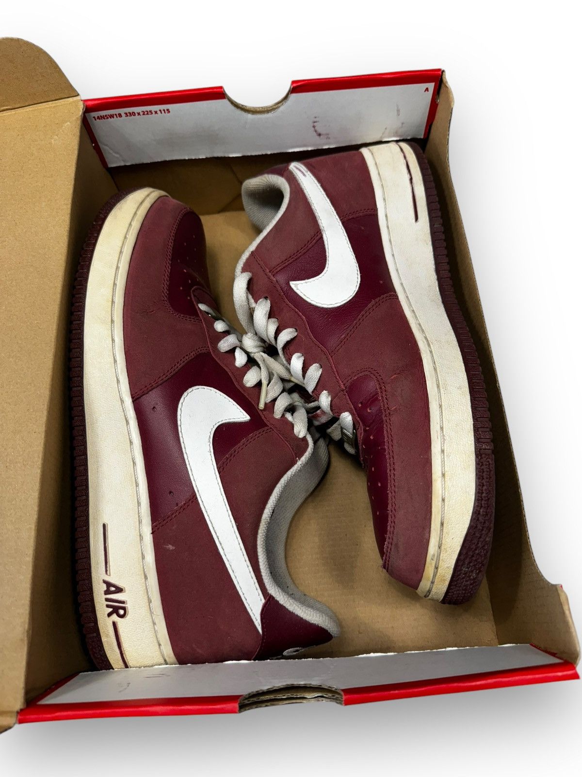 Nike Nike Air Force 1 07’ vtg Team Red size 10 Size US 10 / EU 43 - 3 Thumbnail