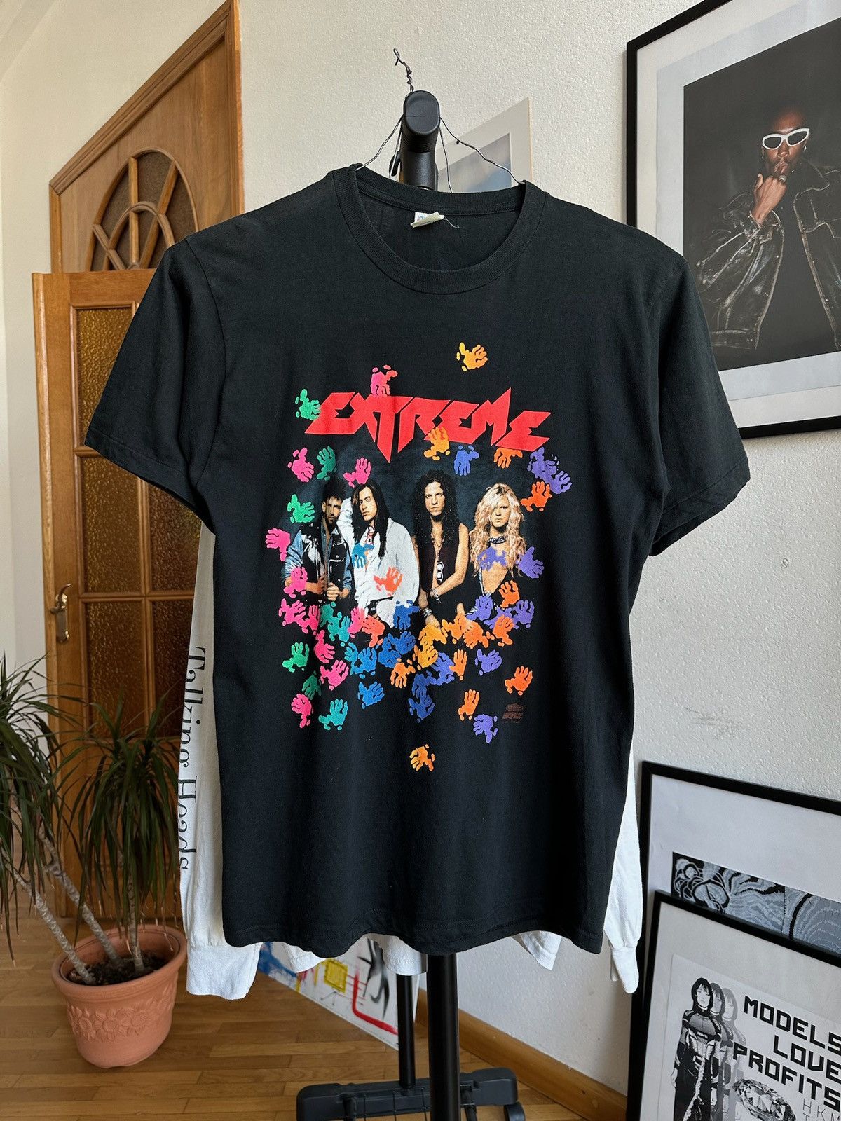 Band Tees × Vintage Vintage Extreme Band Metal Music Shirt Size US L / EU 52-54 / 3 - 1 Thumbnail