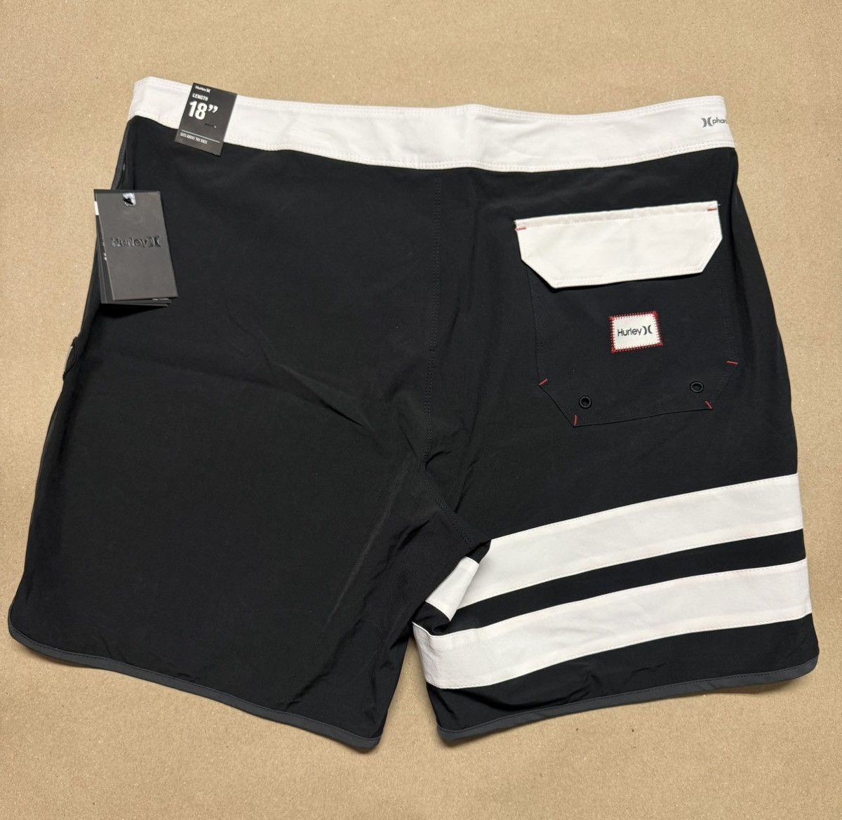 Hurley Hurley Phantom Solid Board shorts 18” size 38 NEW Rare! Size US 38 / EU 54 - 2 Thumbnail