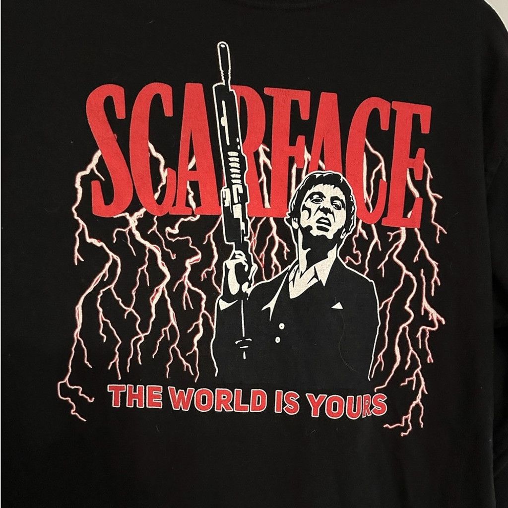 Ripple Junction Scarface The World is Yours Long Sleeve T-Shirt Size Medium Size US M / EU 48-50 / 2 - 8 Thumbnail